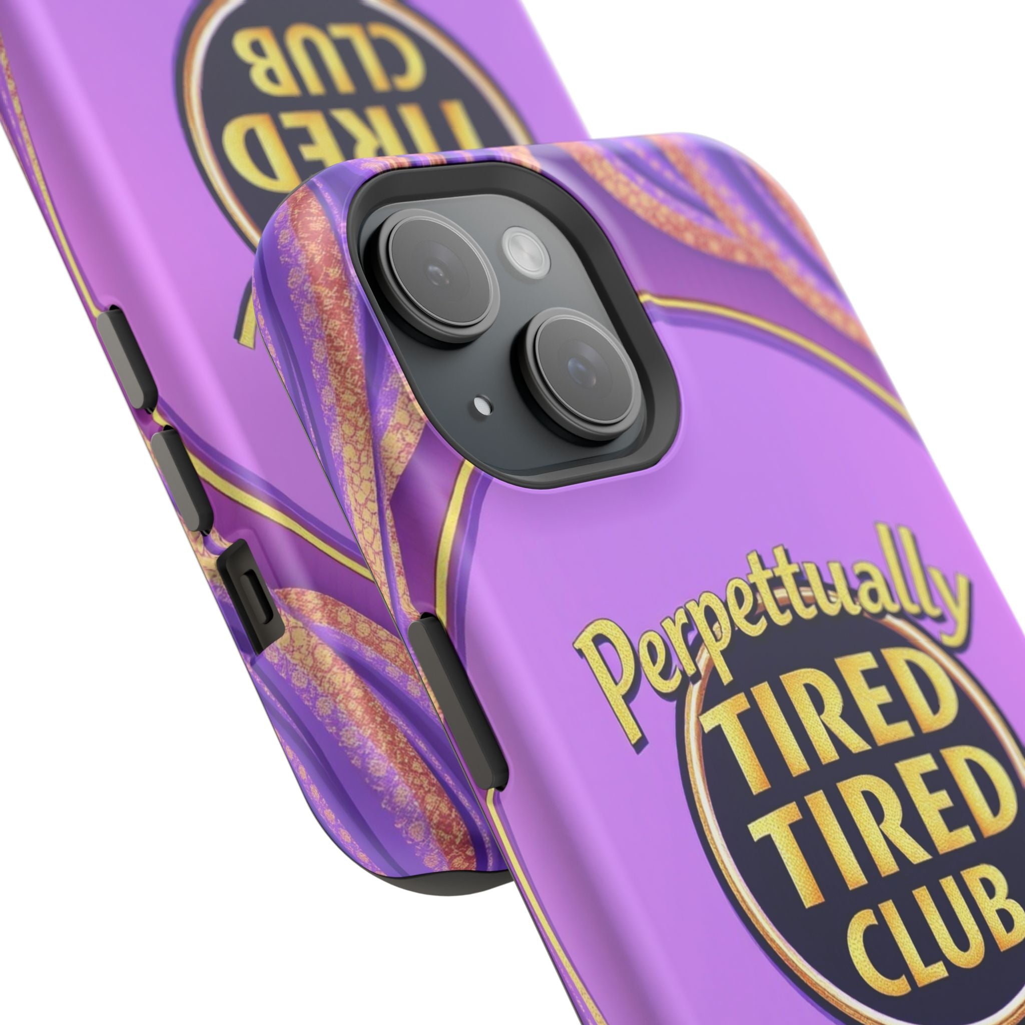 iPhone Perpetually Tired Club Bold Art Slim Everyday Designer Case · iPhone Case