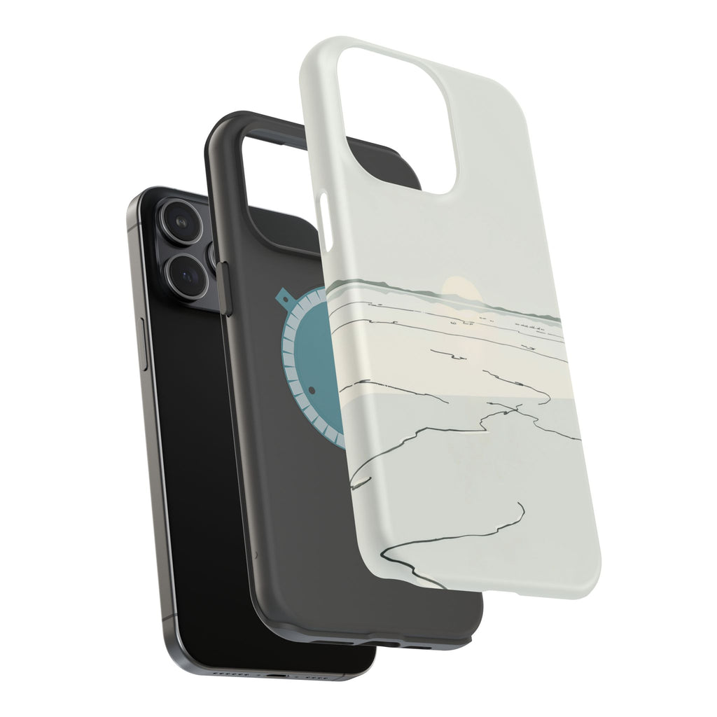 iPhone Dreamy Salt Flat Mirror Design Slim Everyday Designer Case · iPhone Case