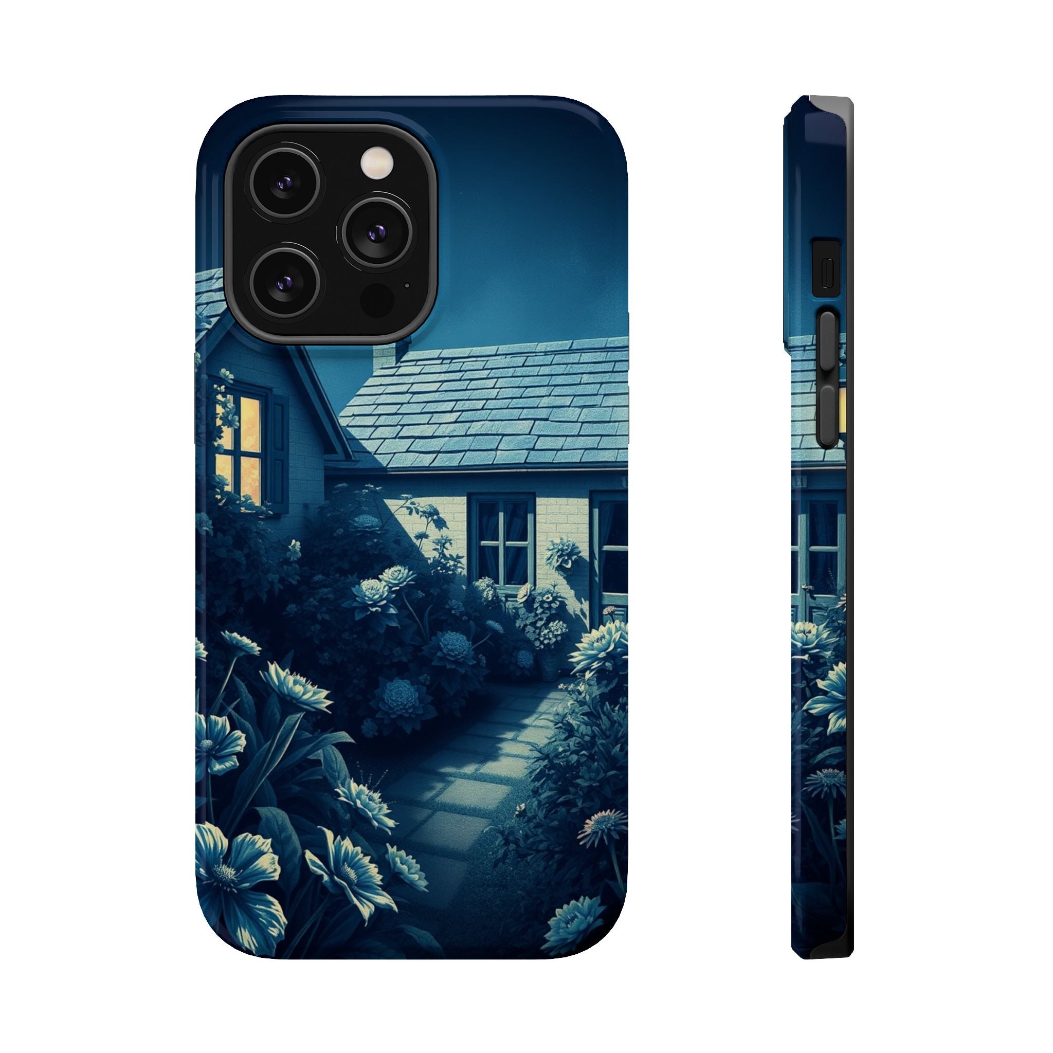 iPhone Cottage Garden Vintage Retro Poster Slim iPhone Everyday · iPhone Case