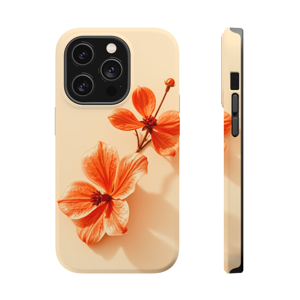 iPhone Floral Ink Wash Pastel Kawaii Slim Everyday Designer Case · iPhone Case