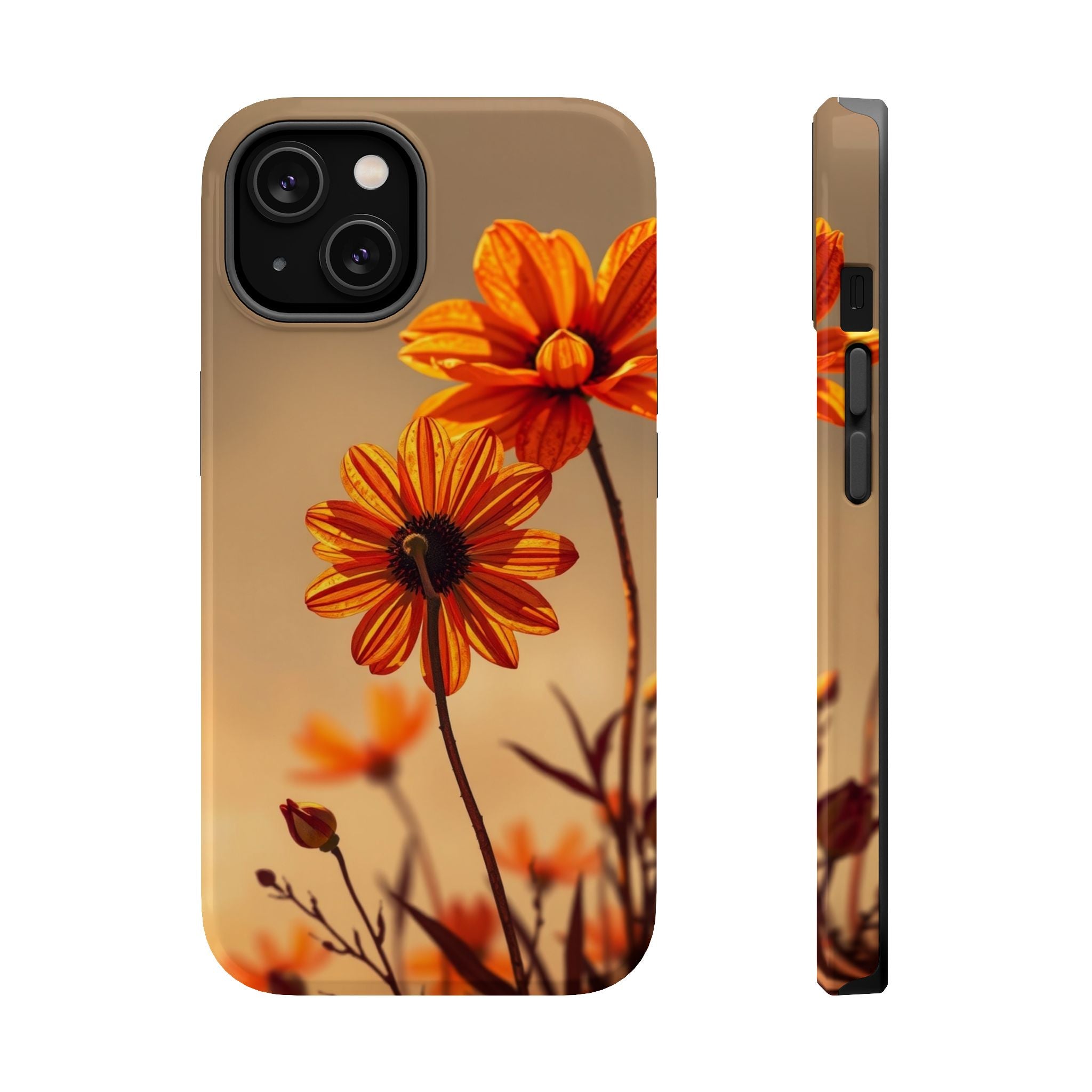 iPhone Floral Dark Academia Dreamy Design Slim Snap Case · iPhone Case