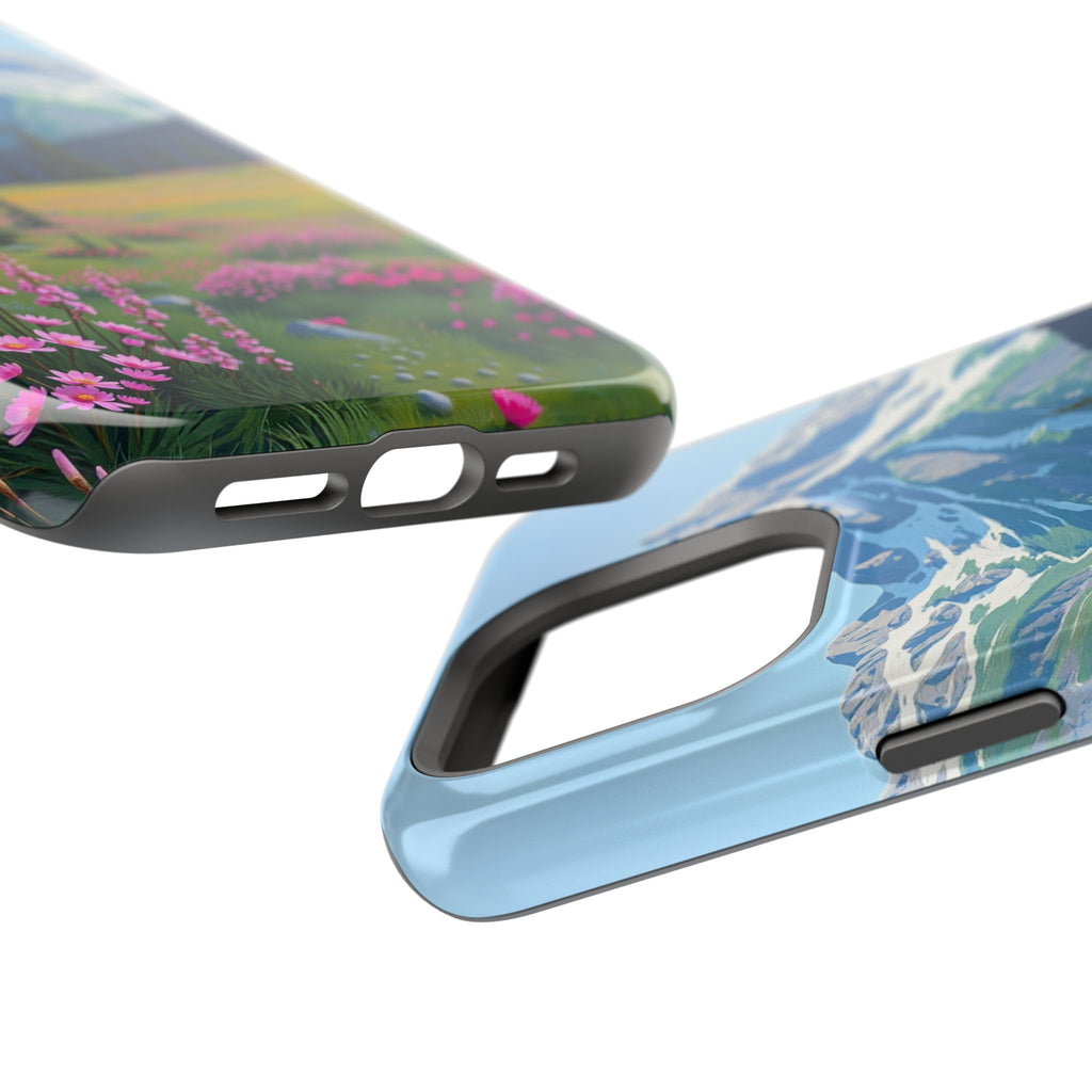 iPhone Earthy Alpine Meadow Design Bold Modern Everyday Snap Case · iPhone Case
