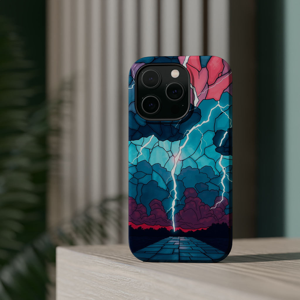 iPhone Earthy Thunderstorm Sky Design Slim Everyday Designer Case · iPhone Case