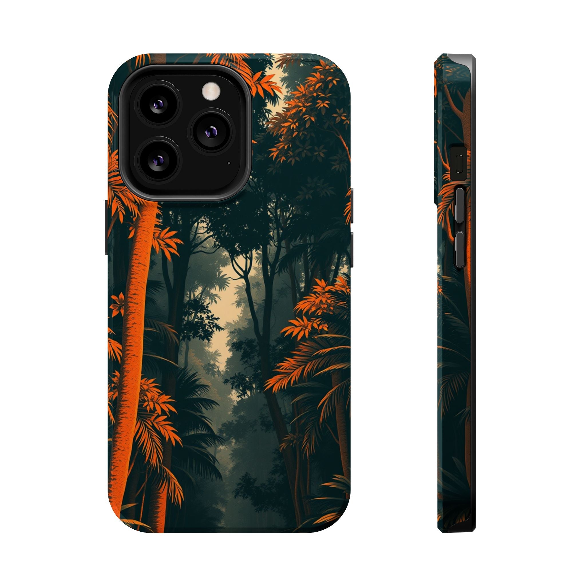 iPhone Burnt Orange And Sand Rainforest Canopy Soft iPhone Finish · iPhone Case