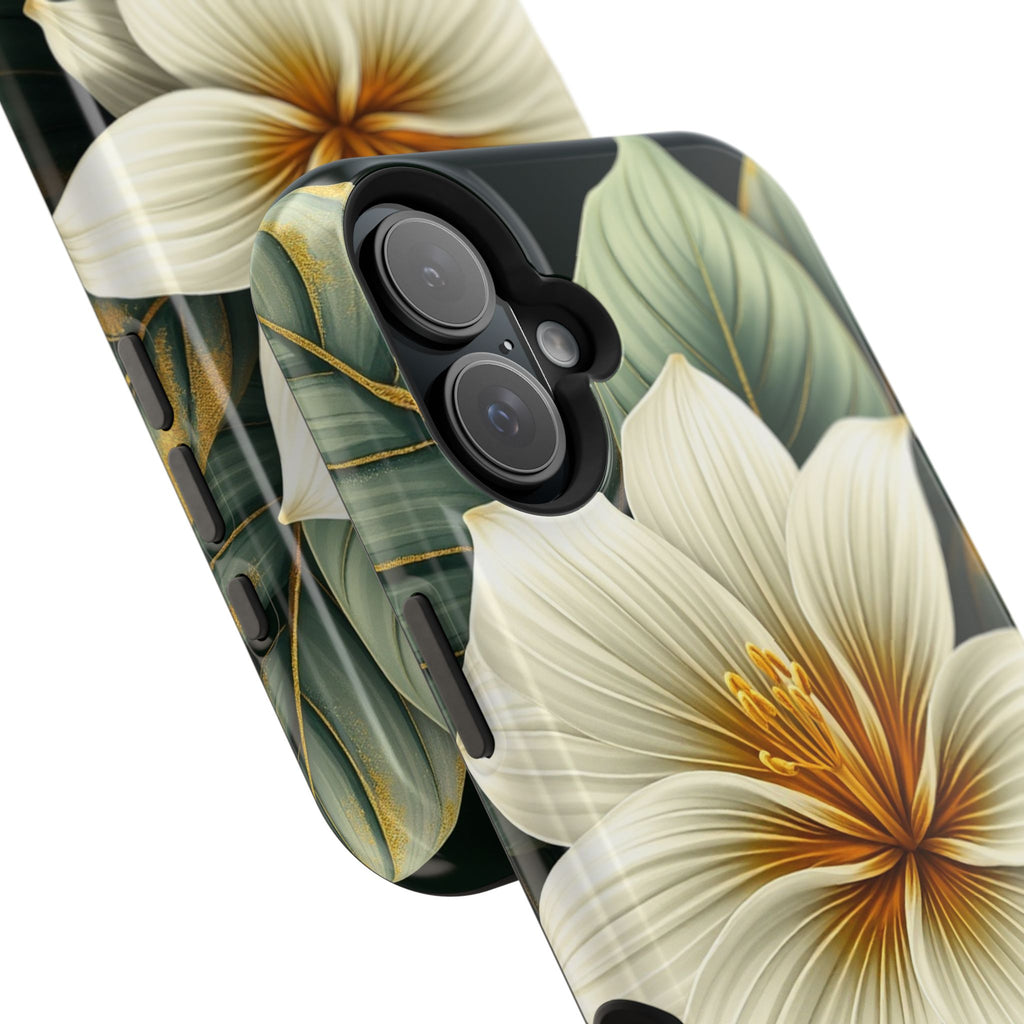 iPhone Radiant Tropical Bloom Design Slim Everyday Designer Case · iPhone Case