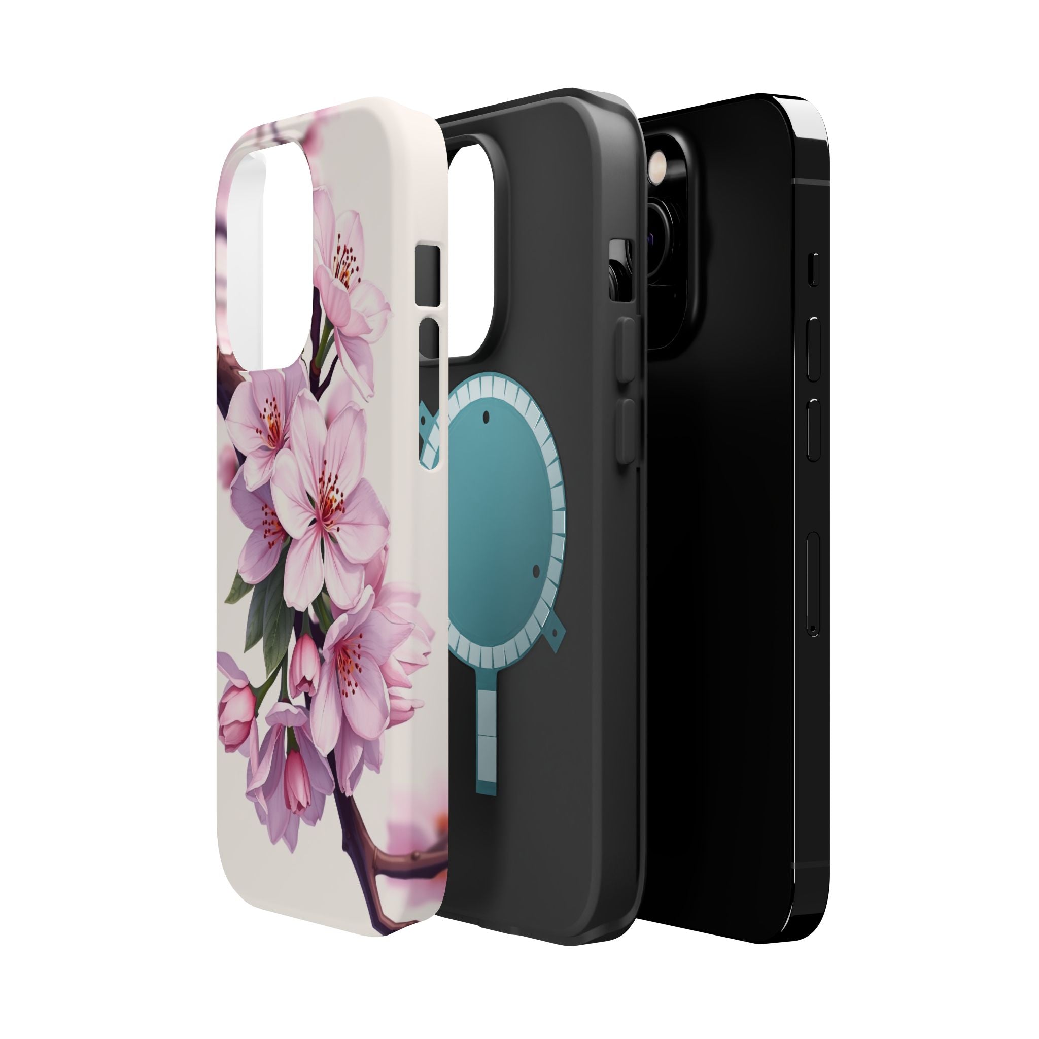 iPhone Cherry Blossom Mystic Art Bold Modern Everyday Snap Case · iPhone Case