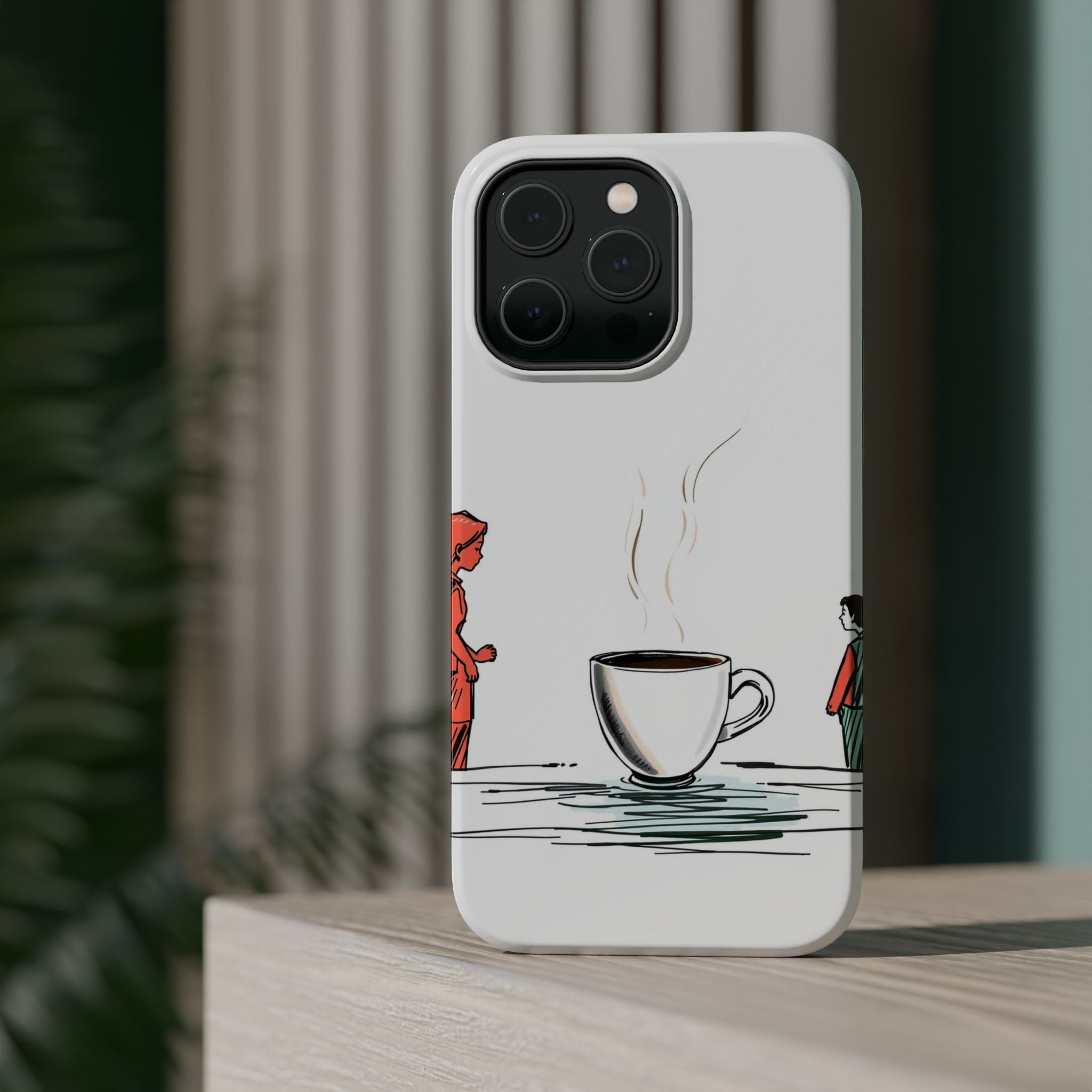 iPhone Coffee Before People Mystic Art Slim Everyday Designer Case · iPhone Case