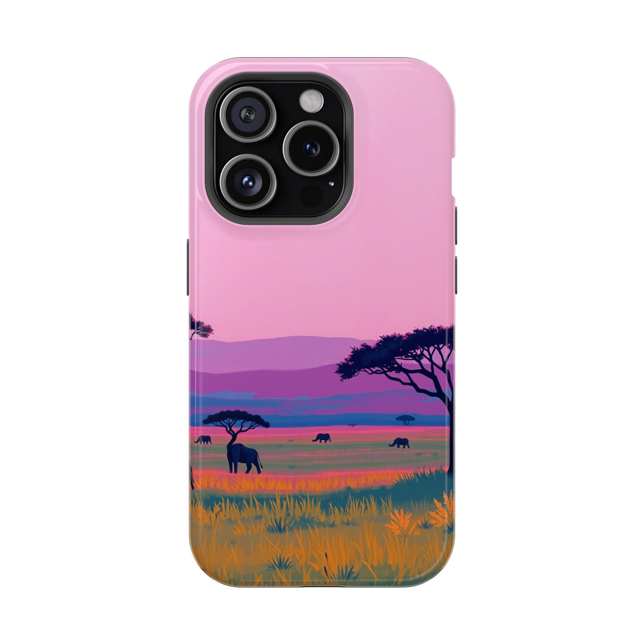 iPhone Savanna Horizon Electric Art Slim Everyday Designer Case · iPhone Case