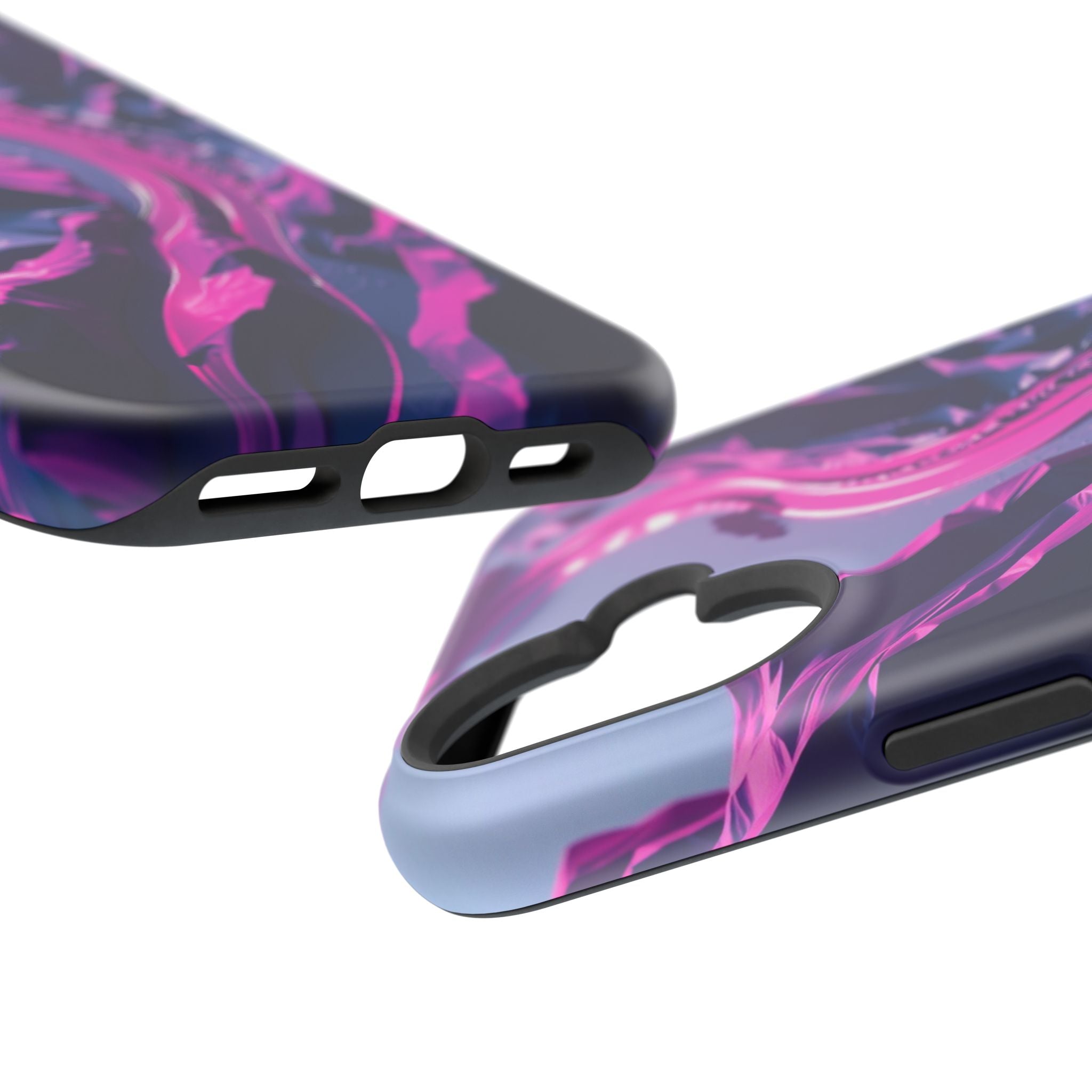 iPhone River Delta Aerial Electric Art Slim Everyday Designer Case · iPhone Case