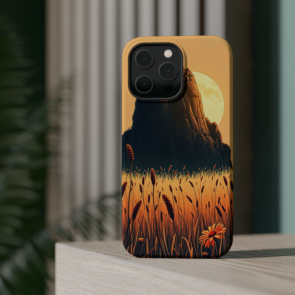 iPhone Spring Meadow Cinematic Art Clean Minimal Snap Cas Slim Snap Case · iPhon