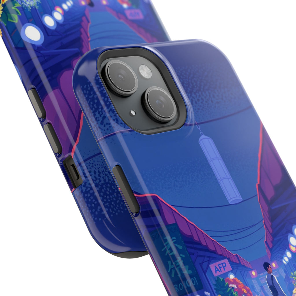 iPhone Flower Market Electric Art Bold Modern Everyday Snap Case · iPhone Case