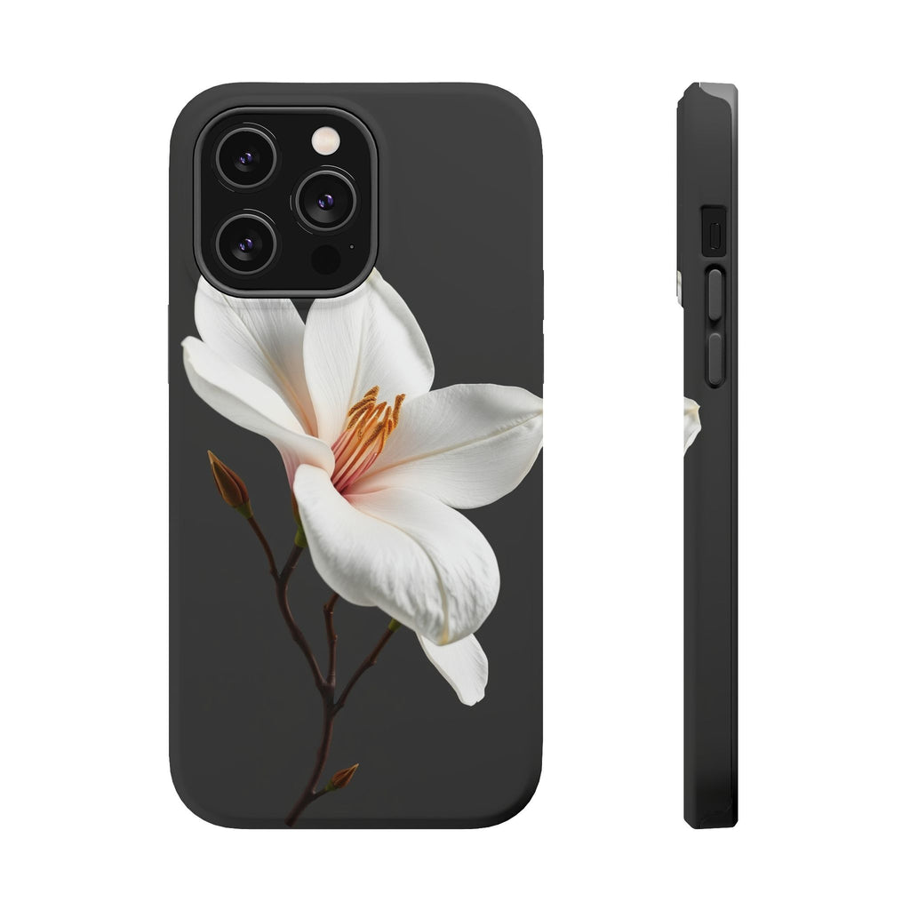 iPhone Earthy Magnolia Dream Design Slim Everyday Designer Case · iPhone Case