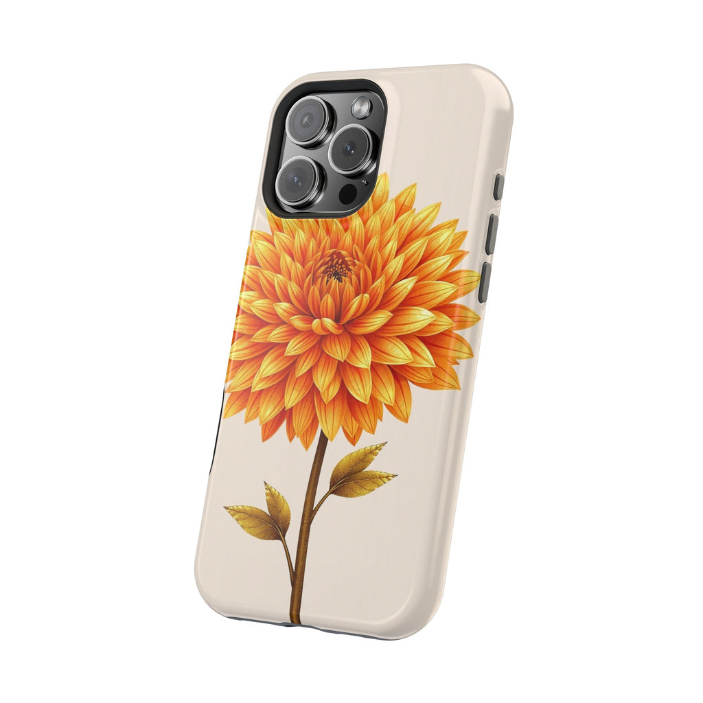 iPhone Chrysanthemum Classic Gold Foil Luxury Slim iPhone Everyday · iPhone Case