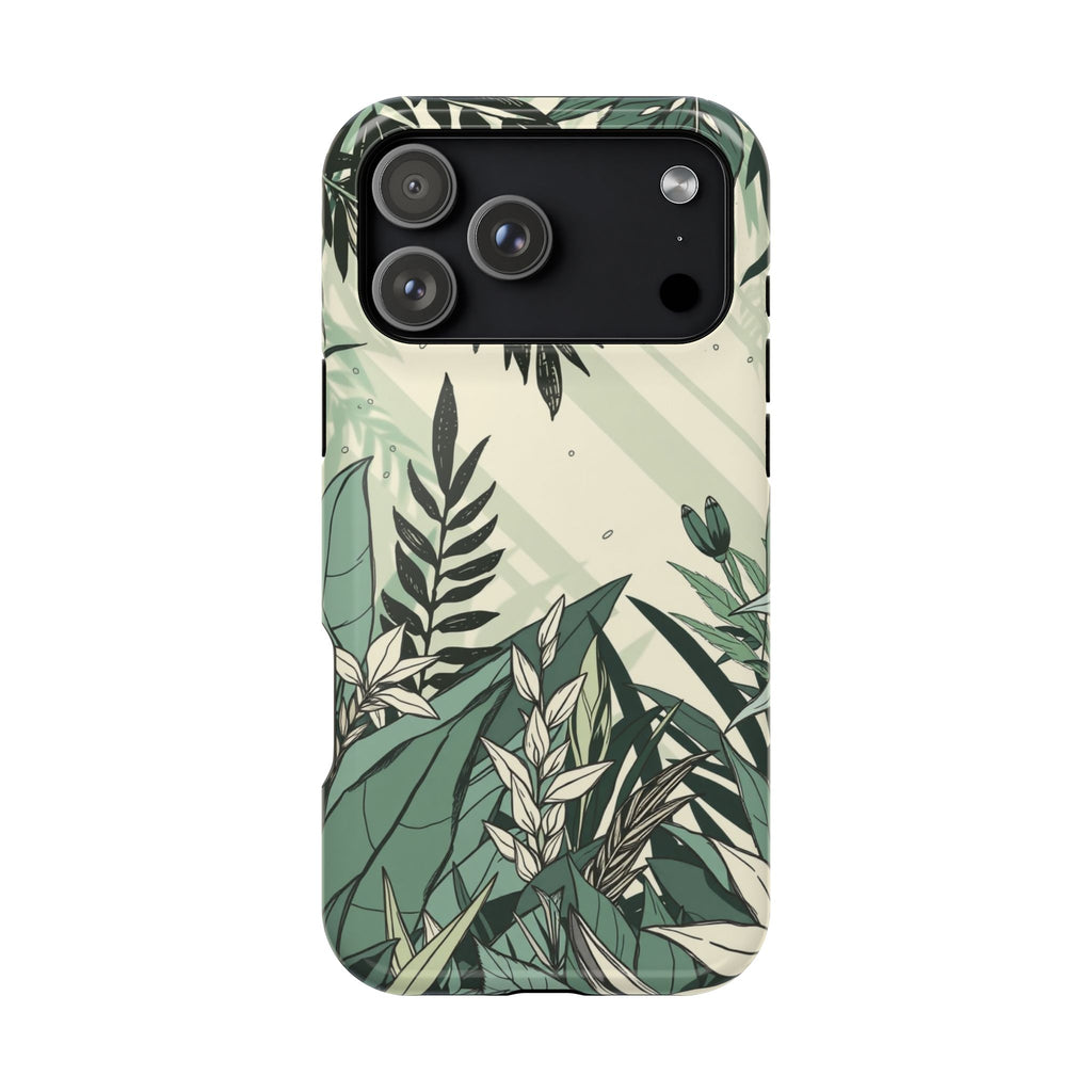 iPhone Jungle Floral Electric Art Bold Modern Everyday Snap Case · iPhone Case