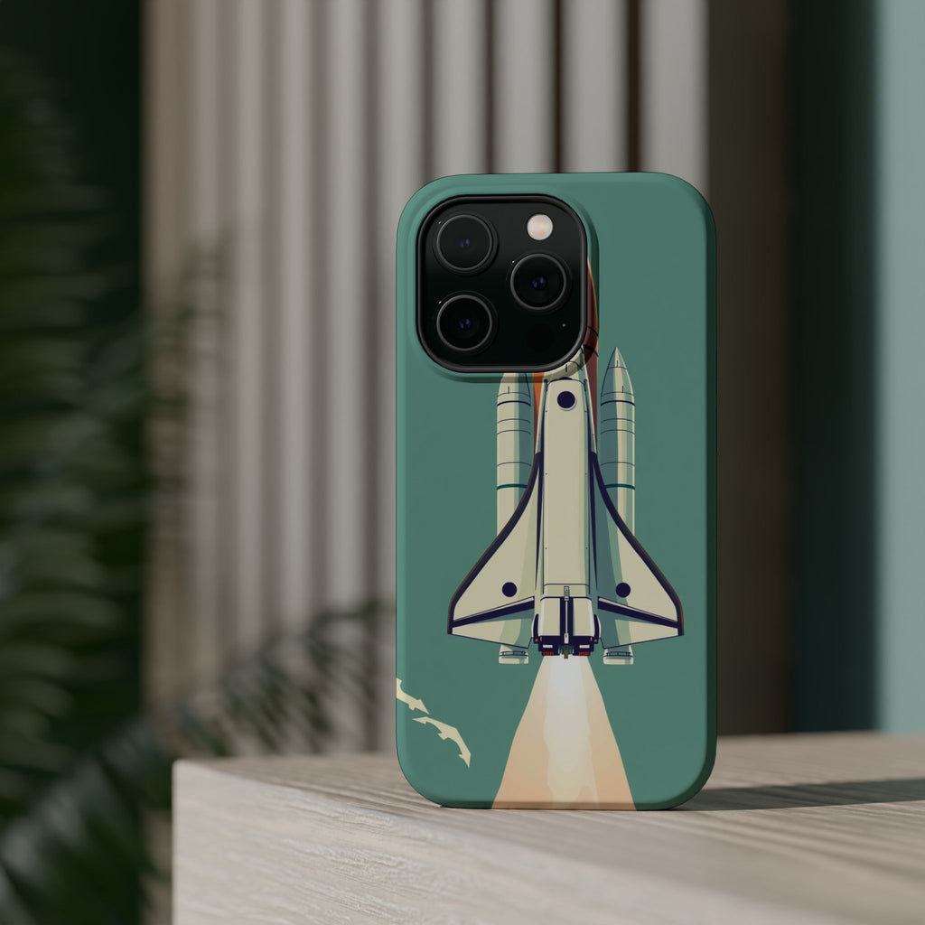 iPhone Retro Space Shuttle Cinematic Art Slim Everyday Designer Case · iPhone Ca
