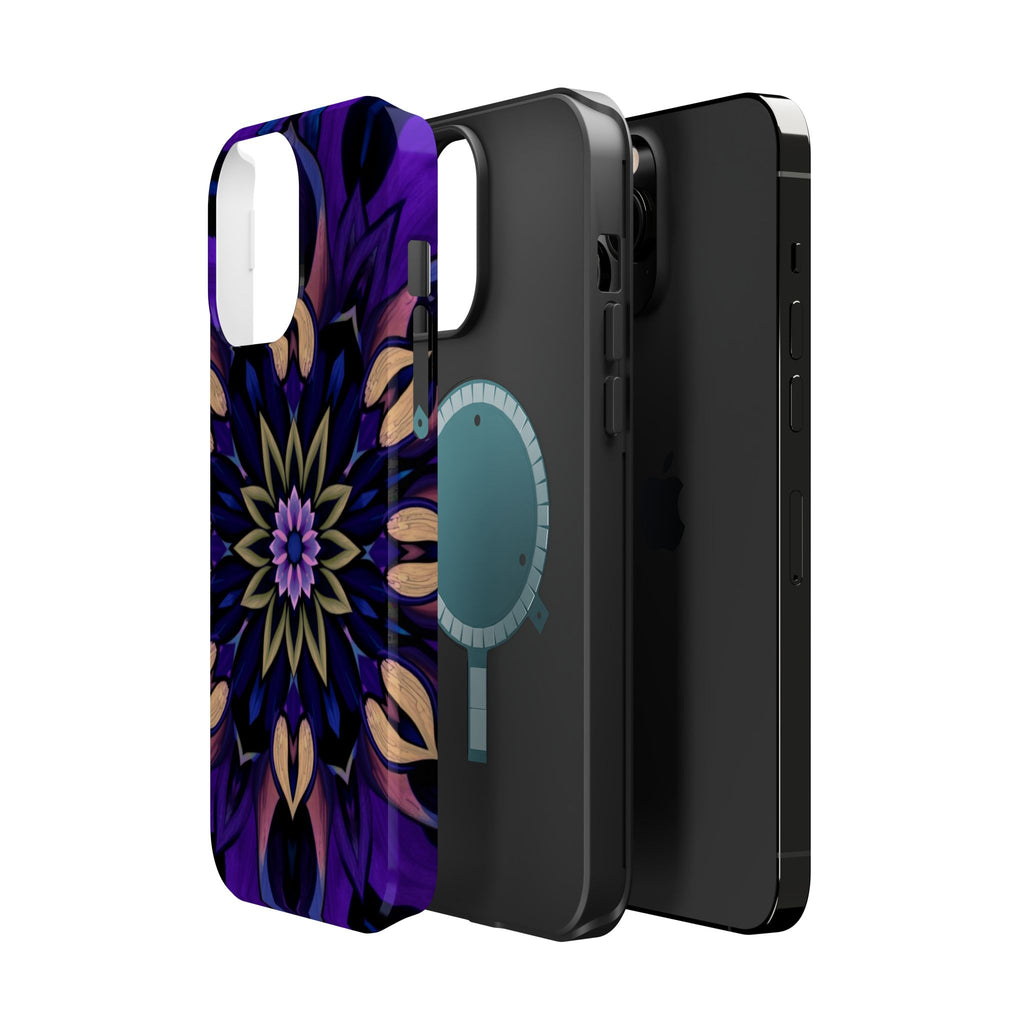 iPhone Floral Mandala Mystic Art Bold Modern Everyday Snap Case · iPhone Case