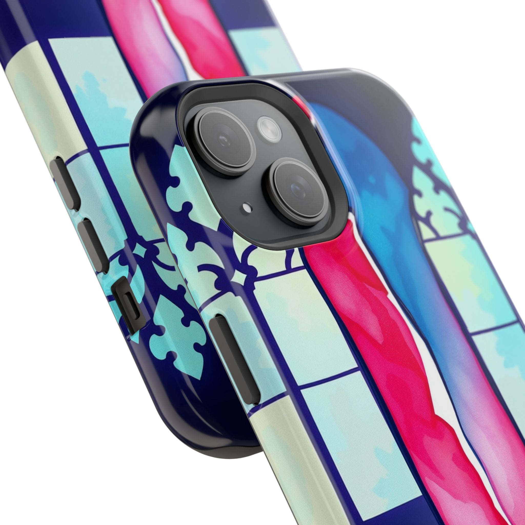 iPhone Stained Glass Break Electric Art Slim Everyday iPhone Designer · iPhone C