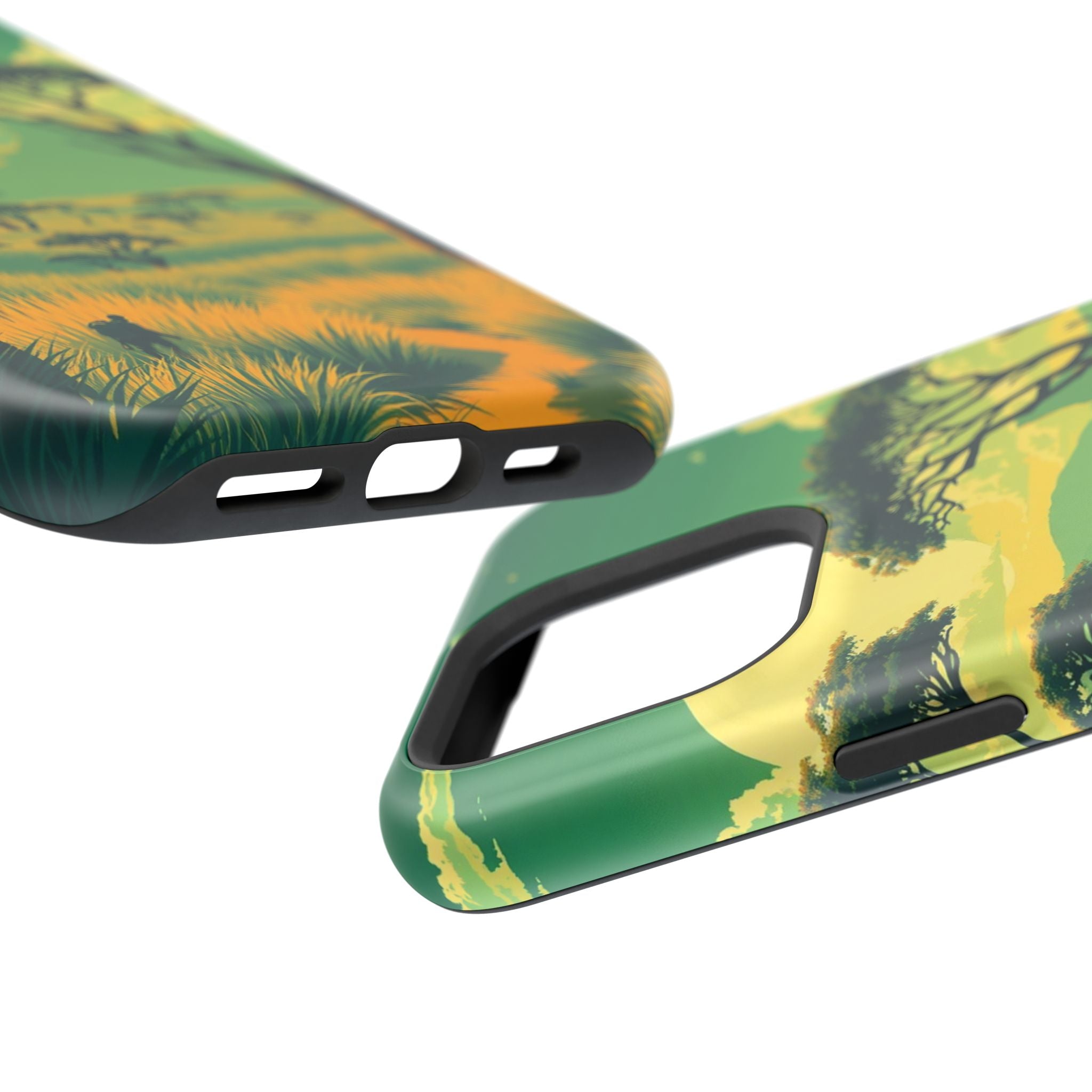 iPhone Savanna Horizon Pixel Art -Bit Slim Everyday Designer Case · iPhone Case
