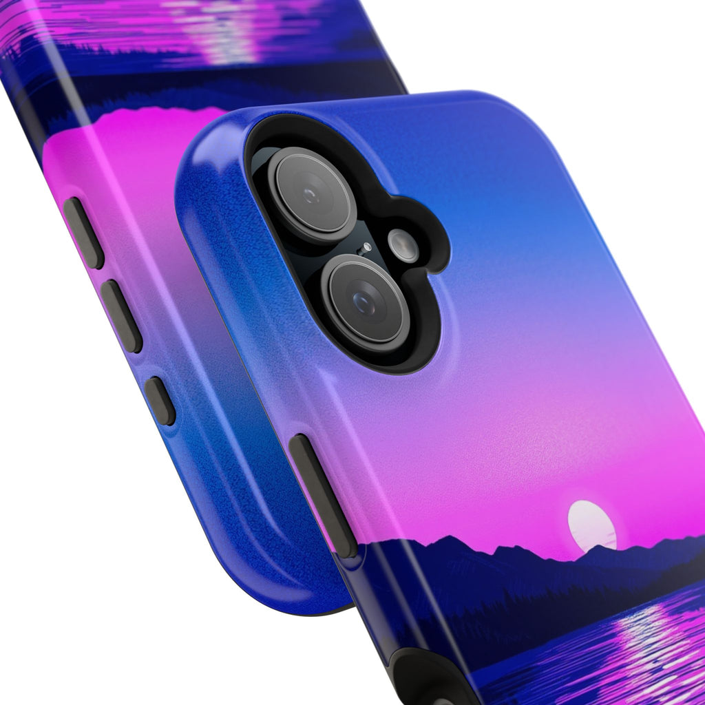 iPhone Indigo And Violet Lake at Twilight Slim iPhone Everyday Designer · iPhone