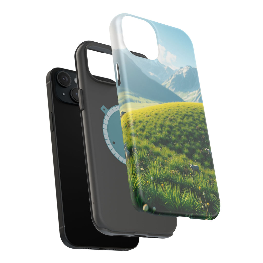 iPhone Vibrant Alpine Meadow Design Slim Everyday Designer Case · iPhone Case