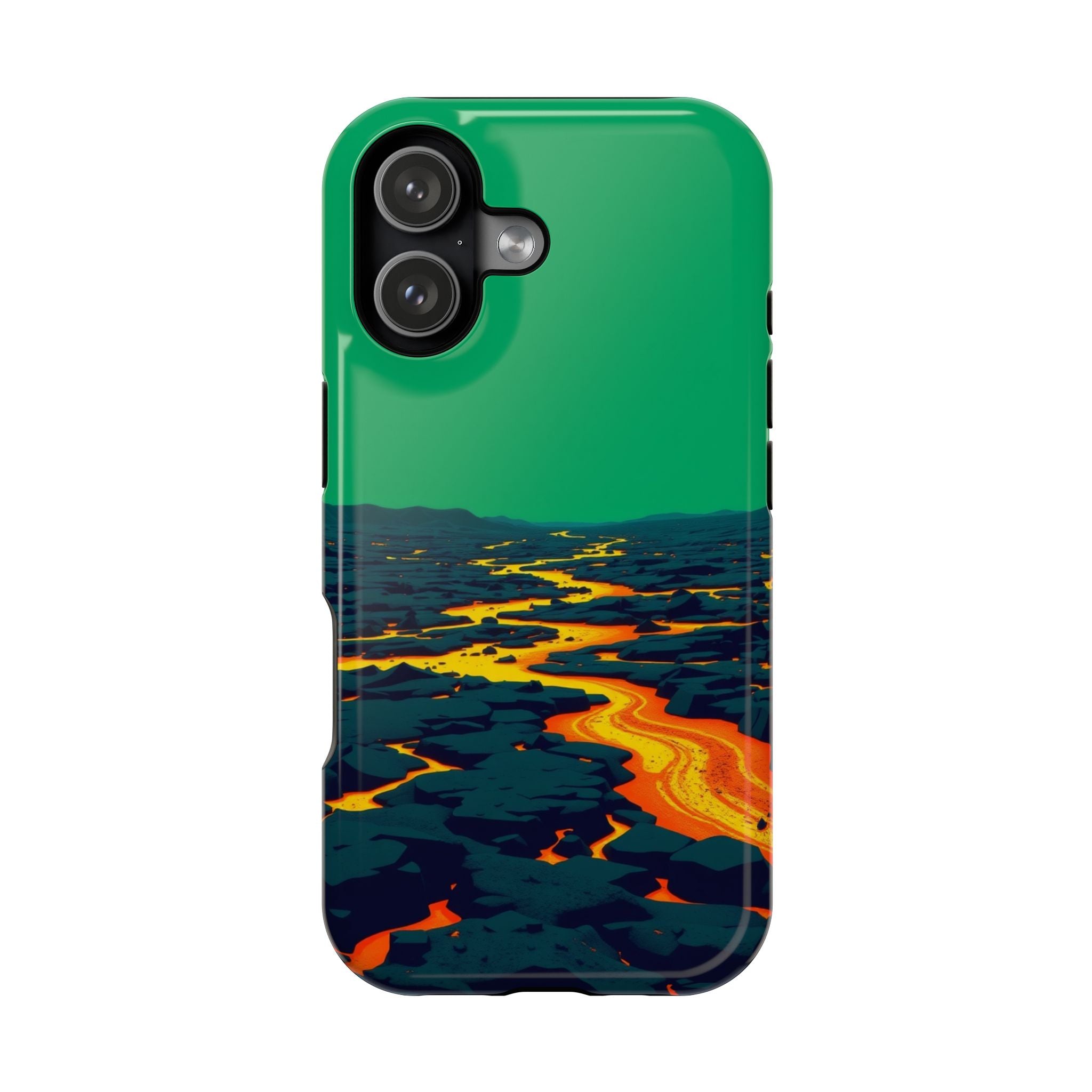 iPhone Lava Field Dreamy Design Slim Everyday Designer Case · iPhone Case