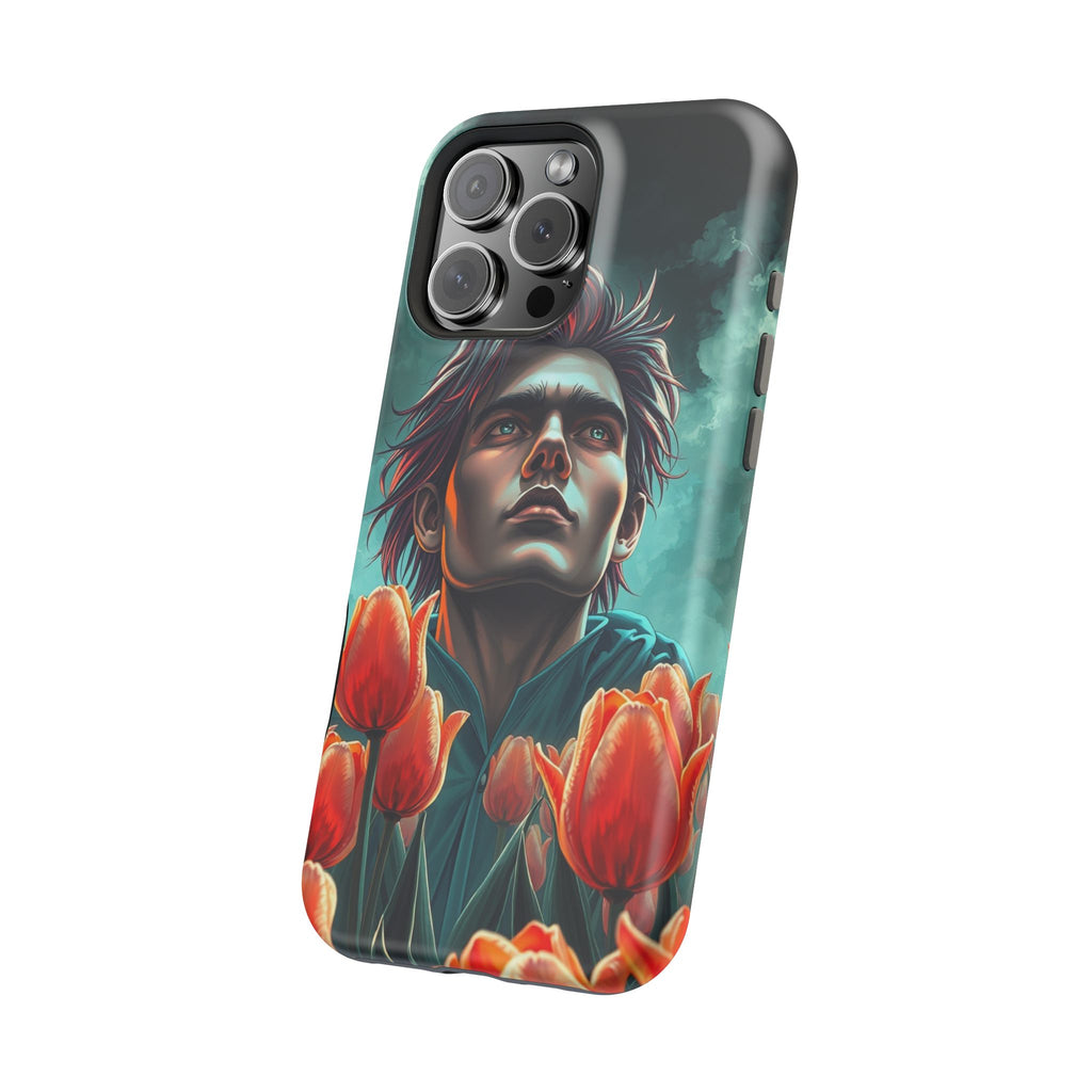 iPhone Tulip Row Electric Art Slim Everyday Designer Case · iPhone Case