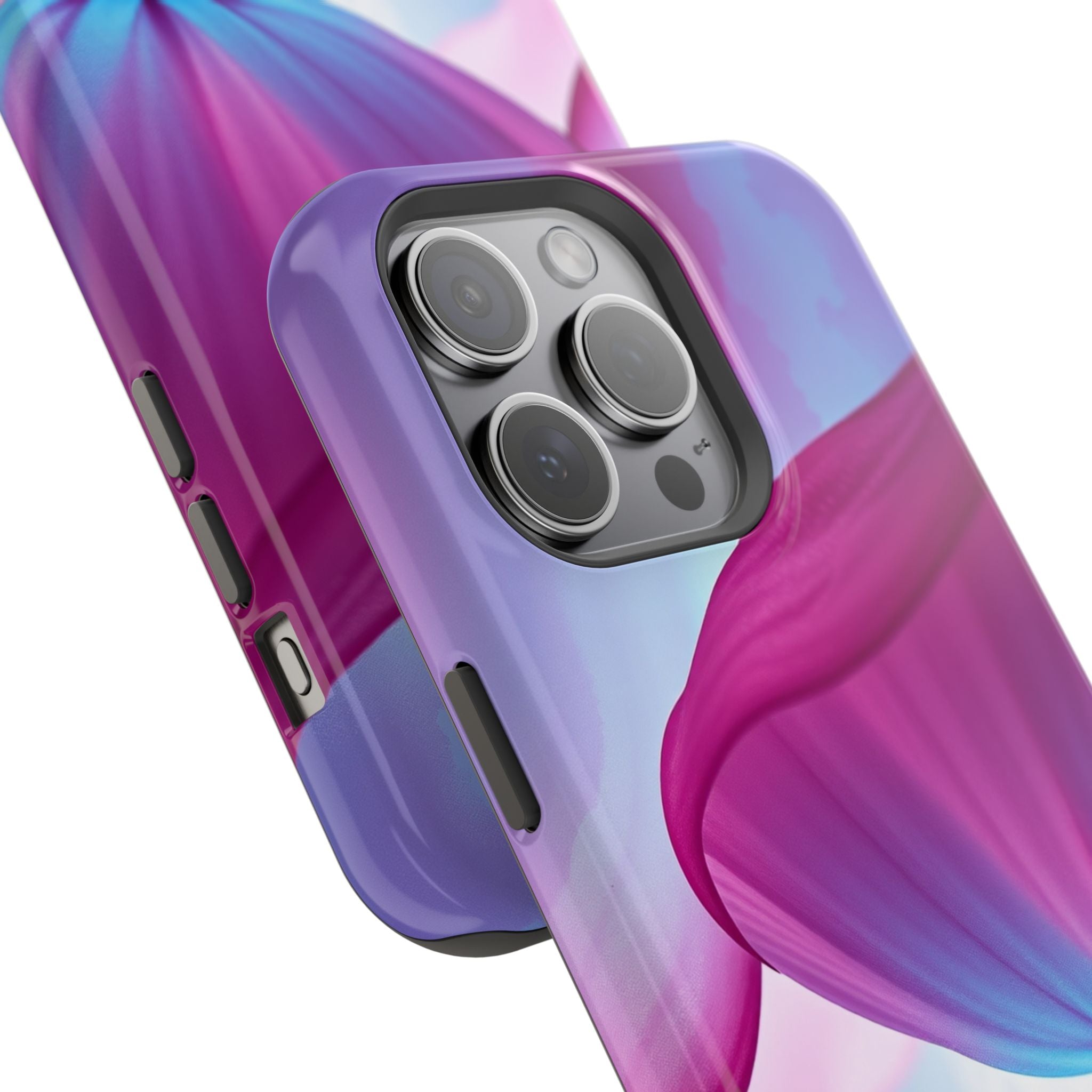 iPhone Petal Storm Vibrant Watercolor Slim Snap Case Ga · iPhone Case