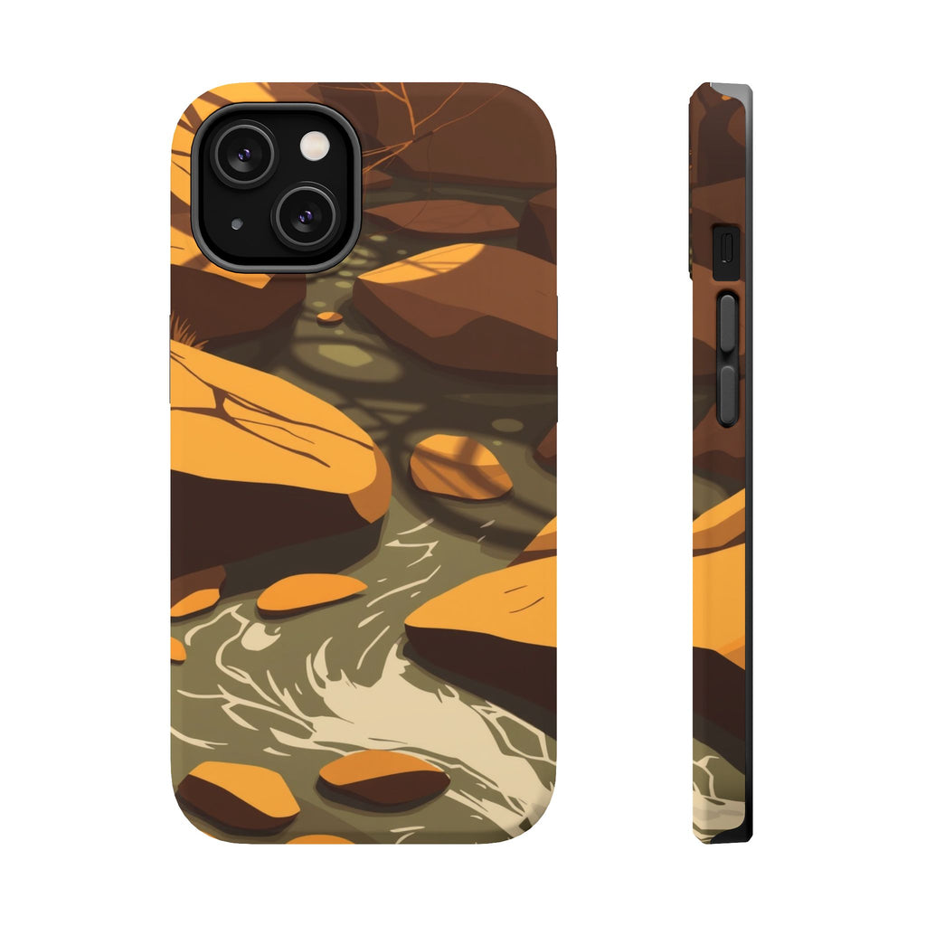 iPhone Spring Creek Mystic Art 10 Bold Modern Everyday Snap Case · iPhone Case