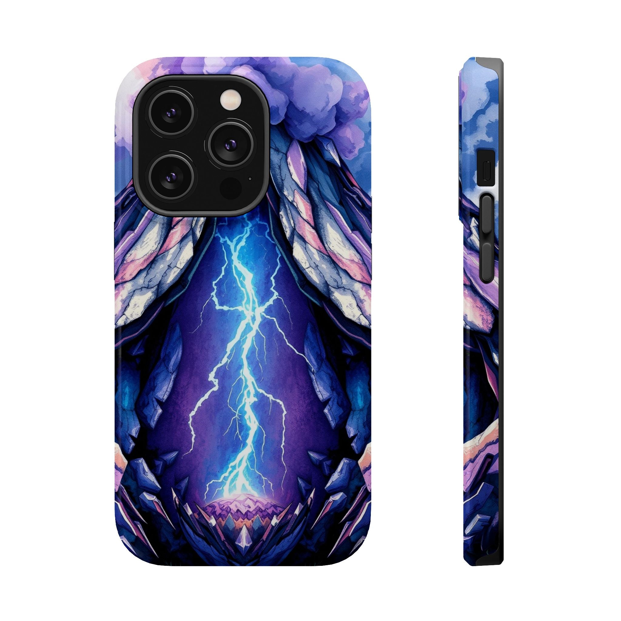 iPhone Hatching Storm Vibrant Watercolor Slim Everyday iPhone Designer · iPhone