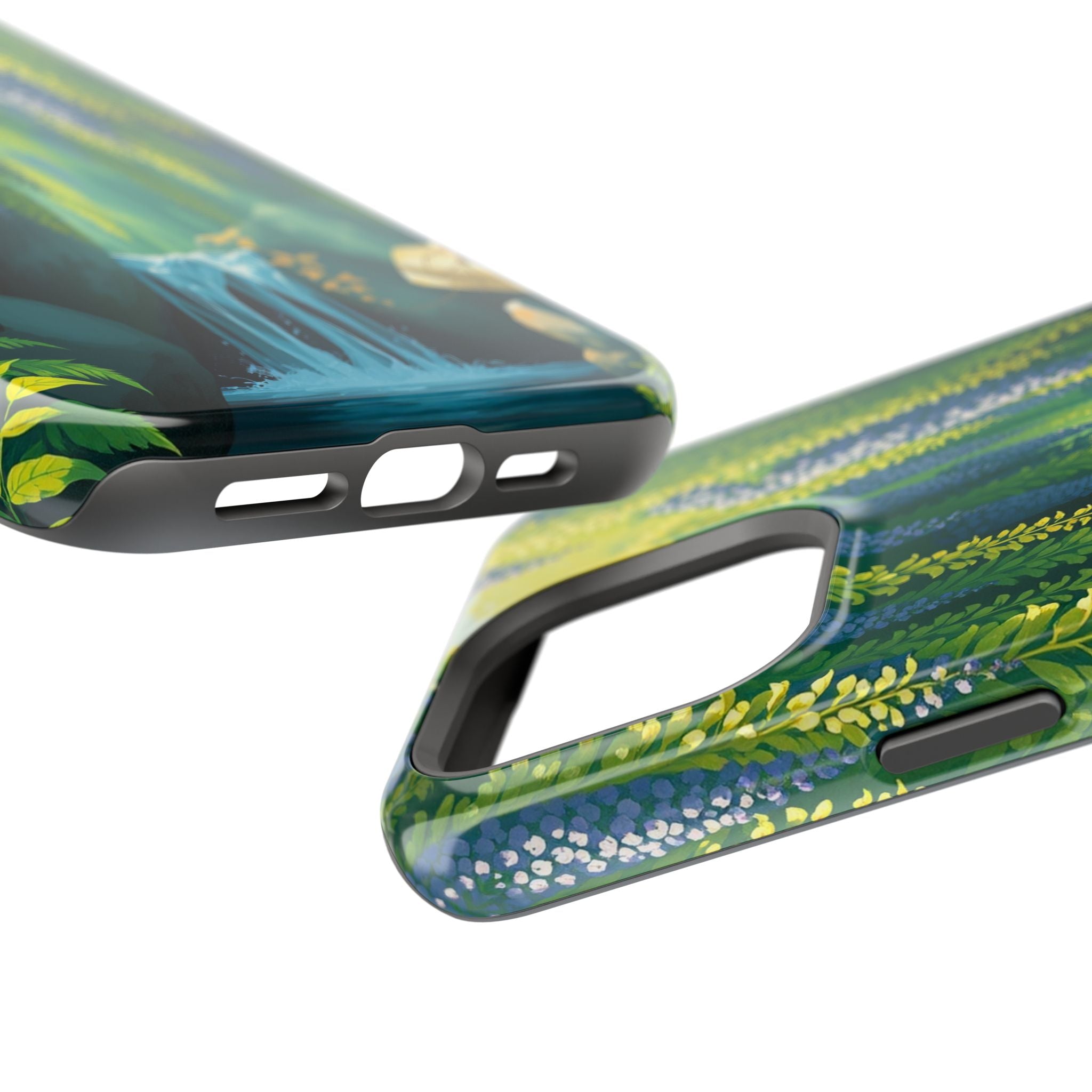 iPhone Wisteria Cascade Mystic Art Bold Modern Everyday Snap Case · iPhone Case