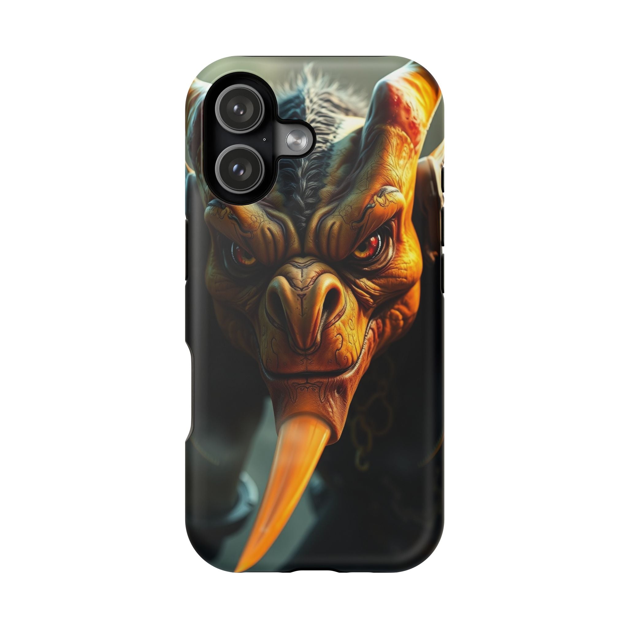 iPhone Mustard And Rust Goblin Mode Activated Slim Everyday Designer Case · iPho