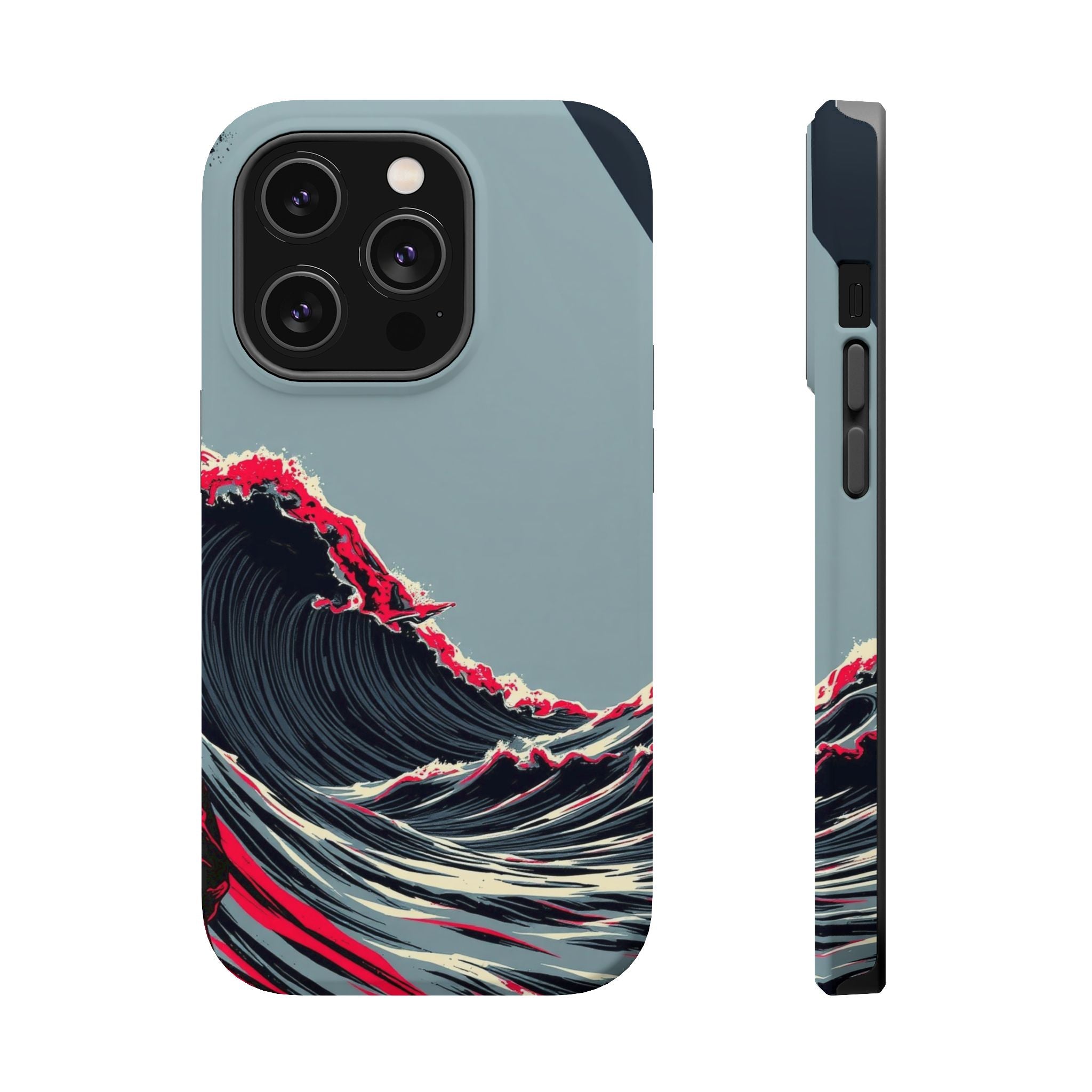 iPhone Vibrant Wave Interference Design Slim Everyday iPhone Designer · iPhone C