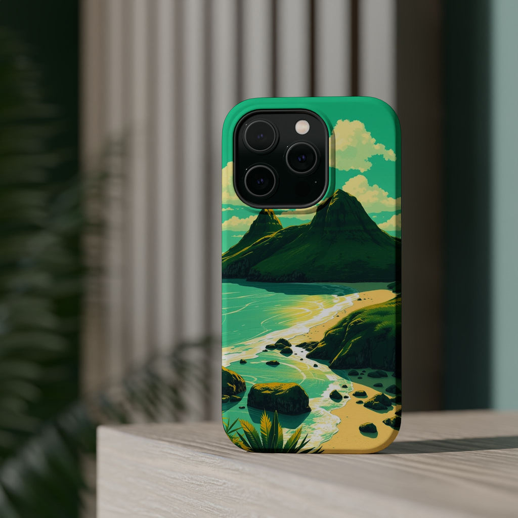 iPhone Hibiscus Coast Hand-Drawn Sketch Slim Everyday iPhone Designer · iPhone C