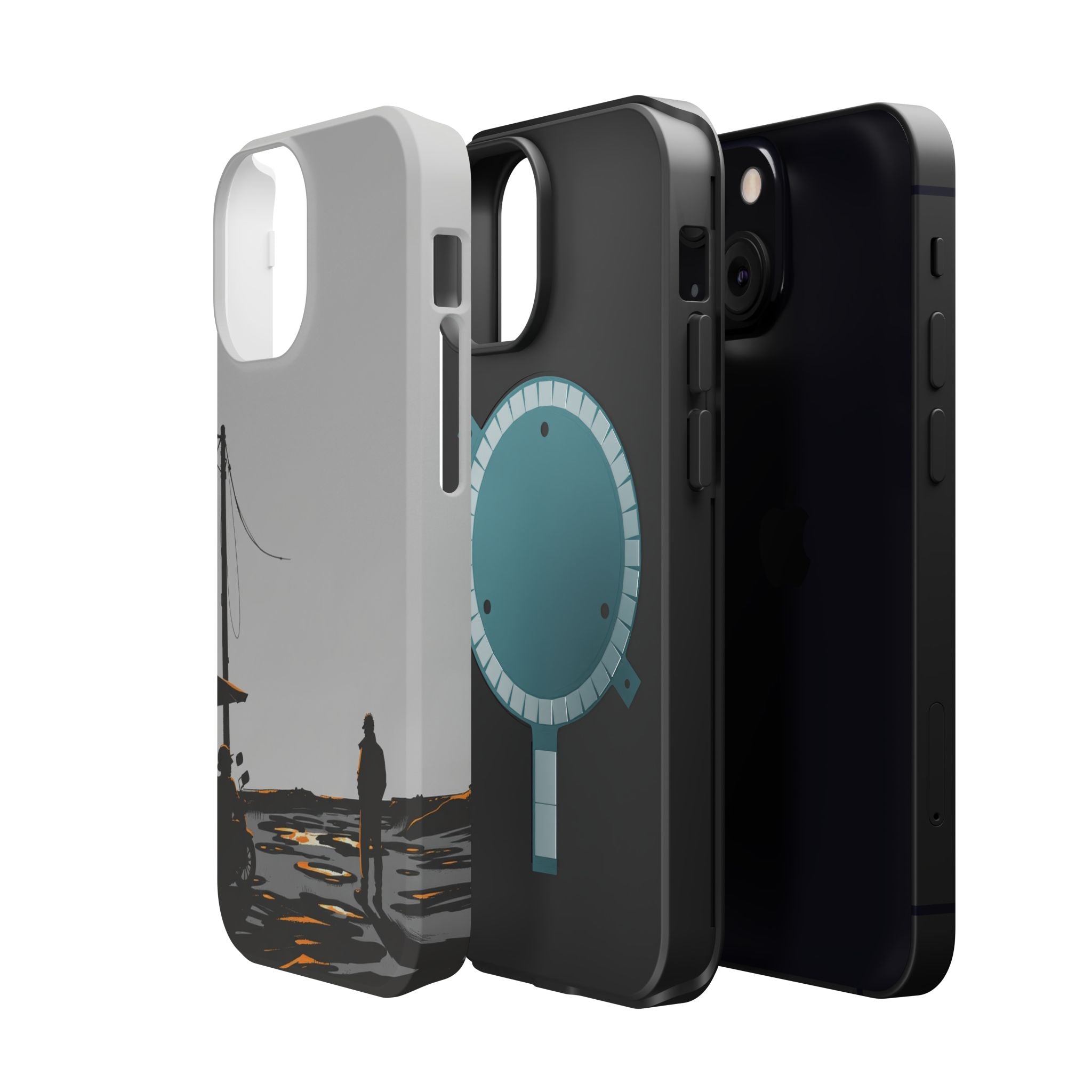 iPhone Weekend Mode On Hand-Drawn Sketch Slim Everyday Designer Case · iPhone Ca