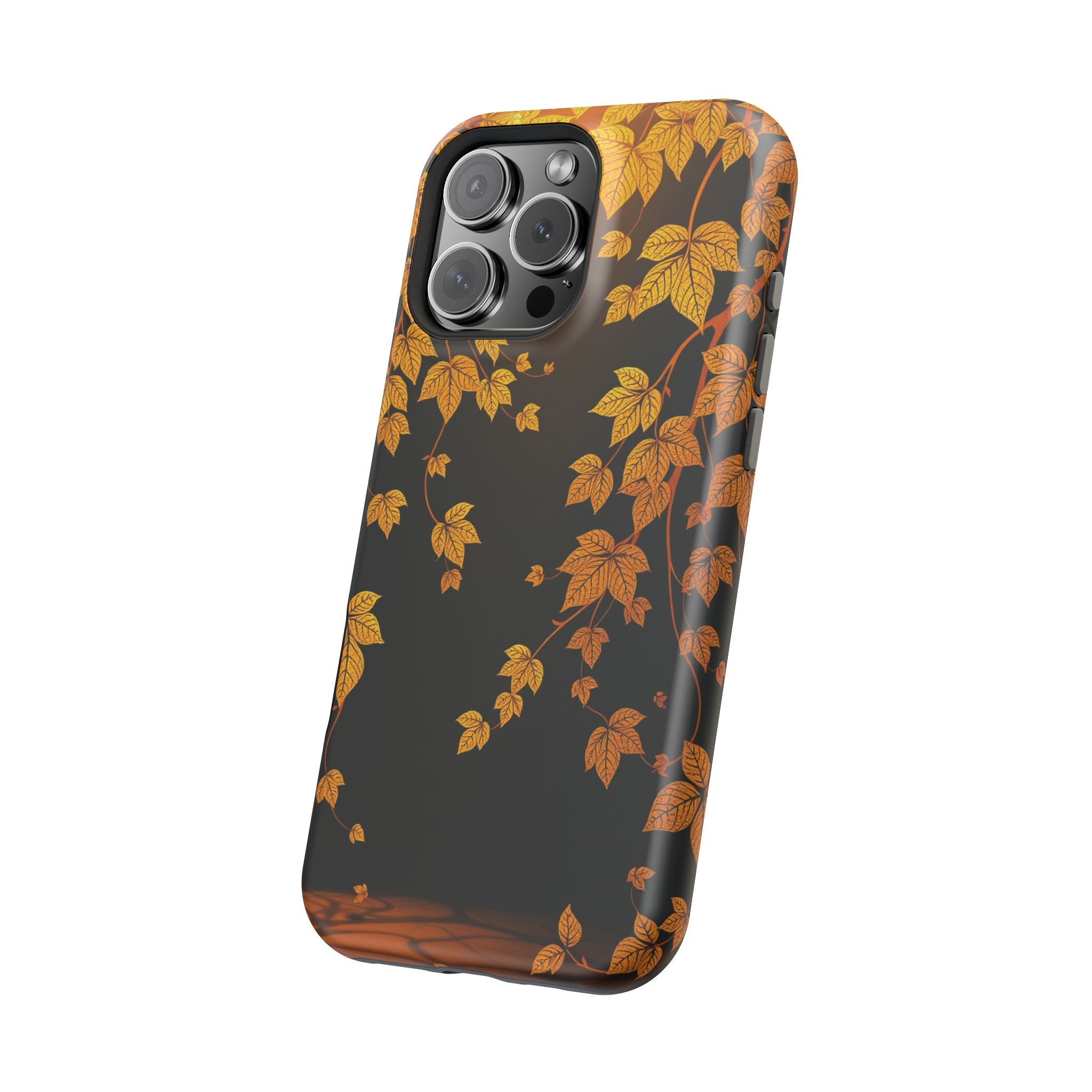 iPhone Mustard And Rust Art Nouveau Vine Slim Everyday iPhone 14 · iPhone Case