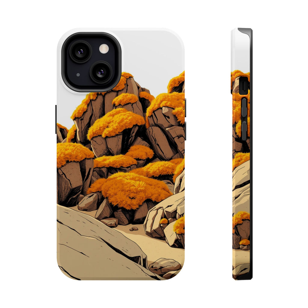 iPhone Moss Covered Rocks Bold Art Bold Modern Everyday Snap Case · iPhone Case
