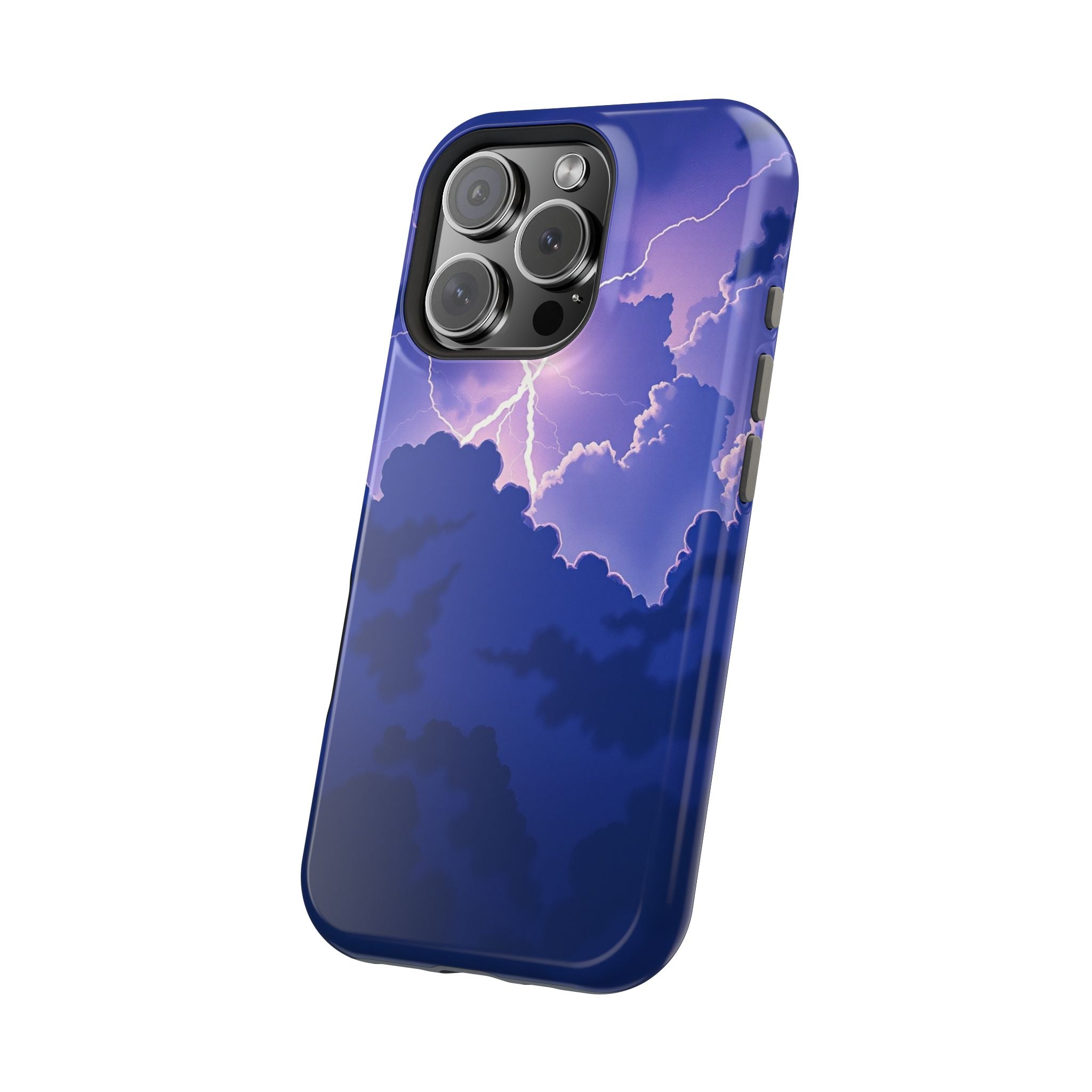 iPhone Indigo And Violet Thunderstorm Sky Slim iPhone Everyday Designer · iPhone