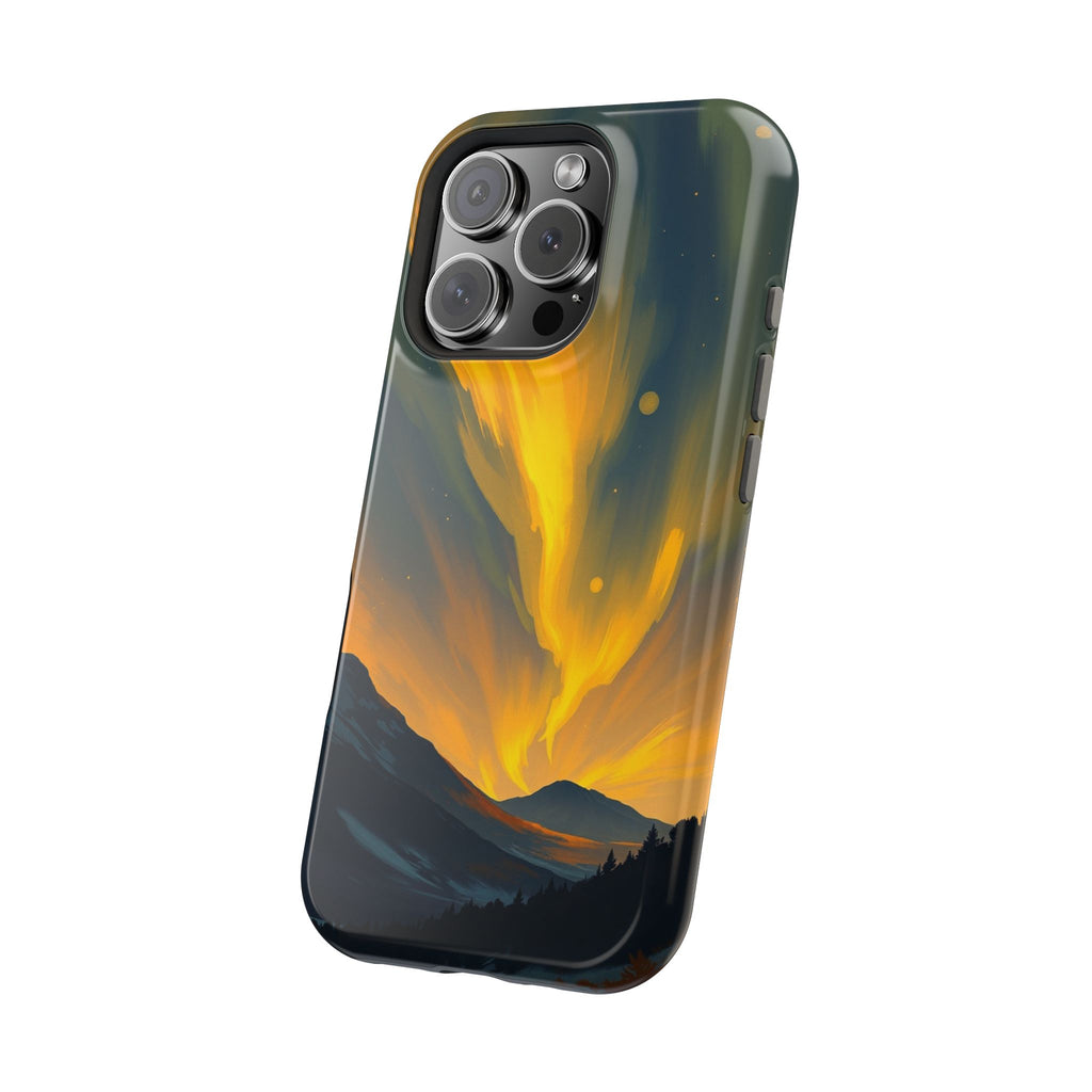 iPhone Serene Northern Lights Design Slim Everyday Designer Case · iPhone Case
