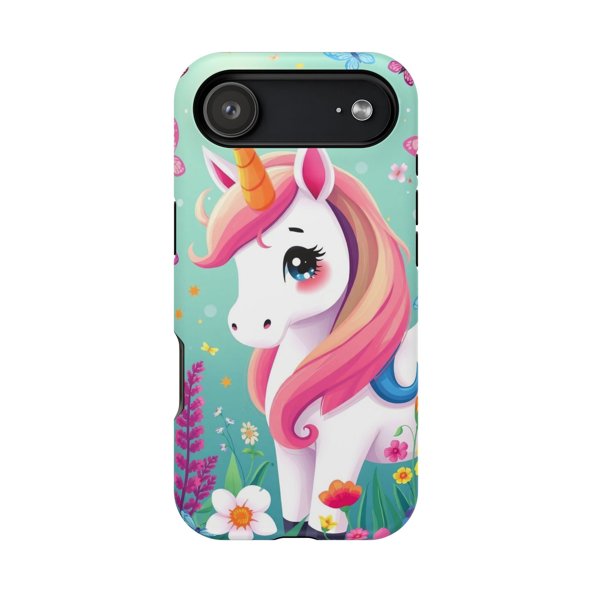 iPhone Dragonfly Unicorn Kids Fun iPhone Phone Case Gift Clean Minimal · iPhone