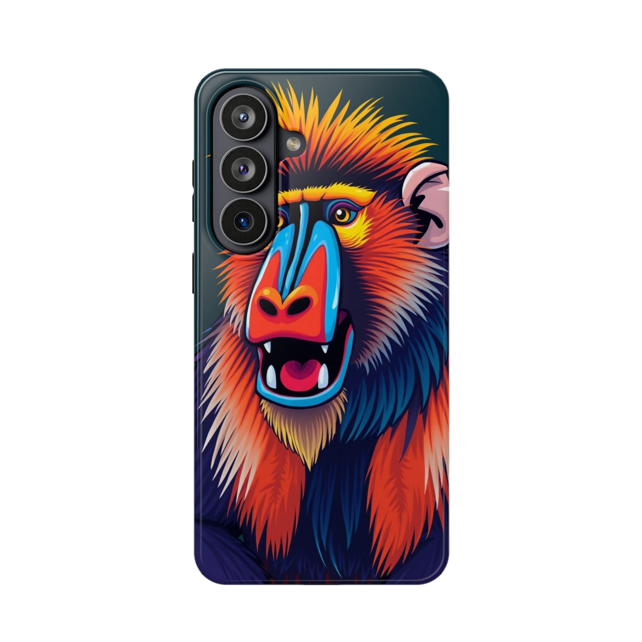 iPhone Mandrill Colorful Face Kids Fun iPhone Phone Case Gift Slim · iPhone Case