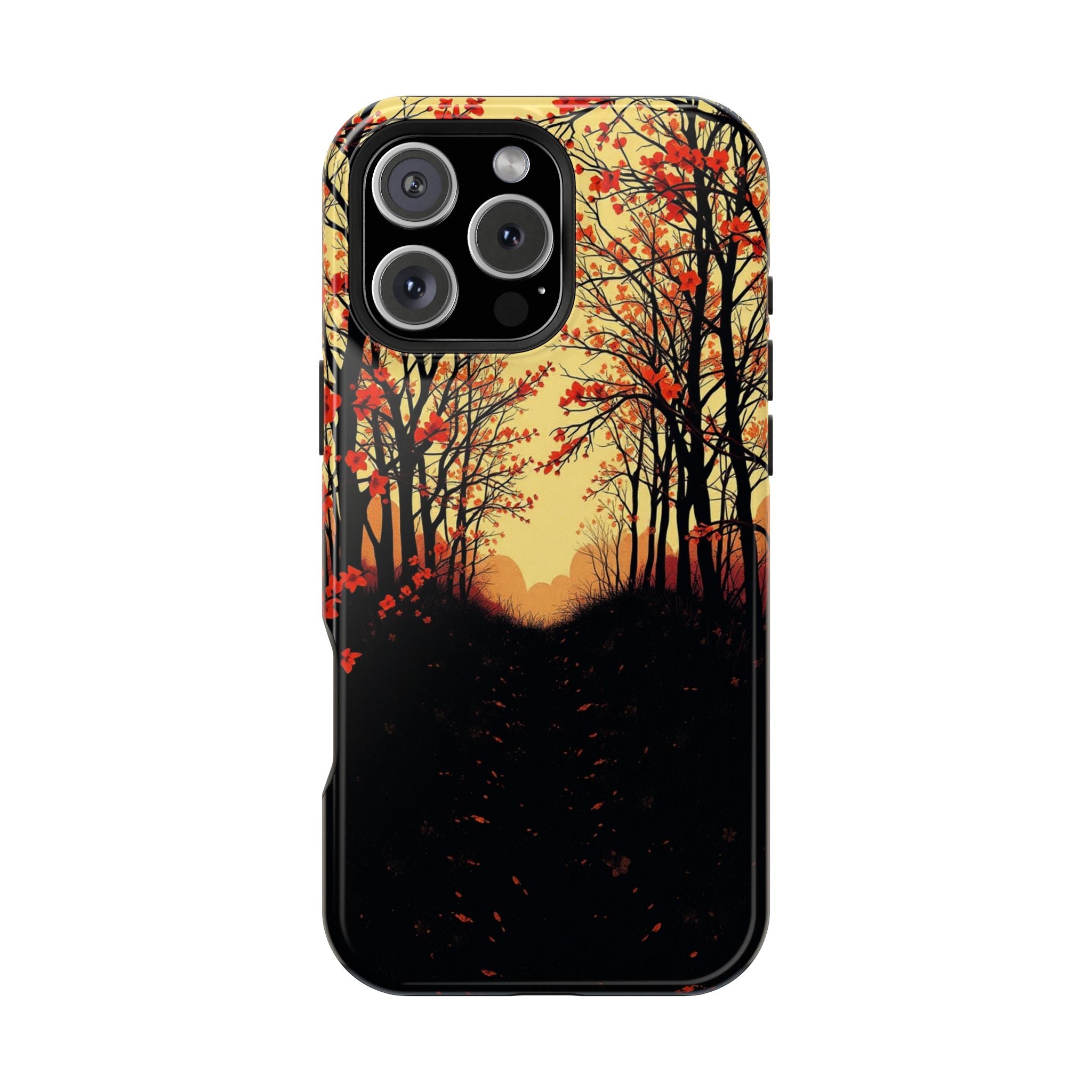 iPhone Dreamy Blossom Trail Design Bold Modern Everyday Snap Case · iPhone Case