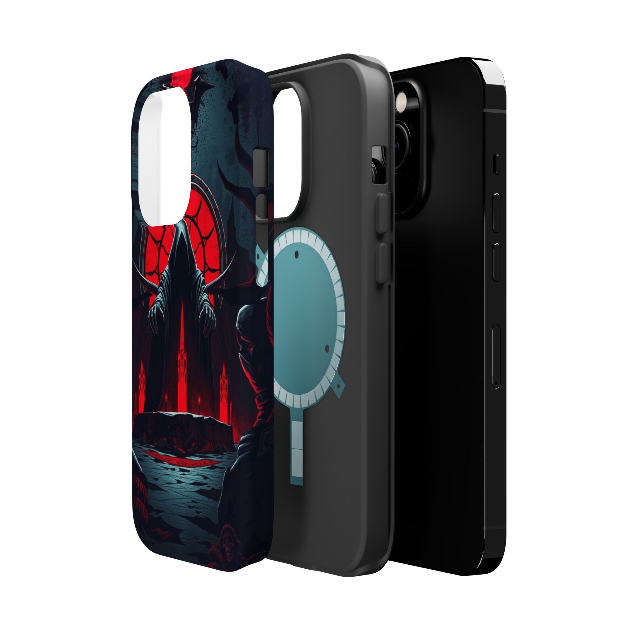 iPhone Serene Necromancer Circle Design Slim Everyday Designer Case · iPhone Cas