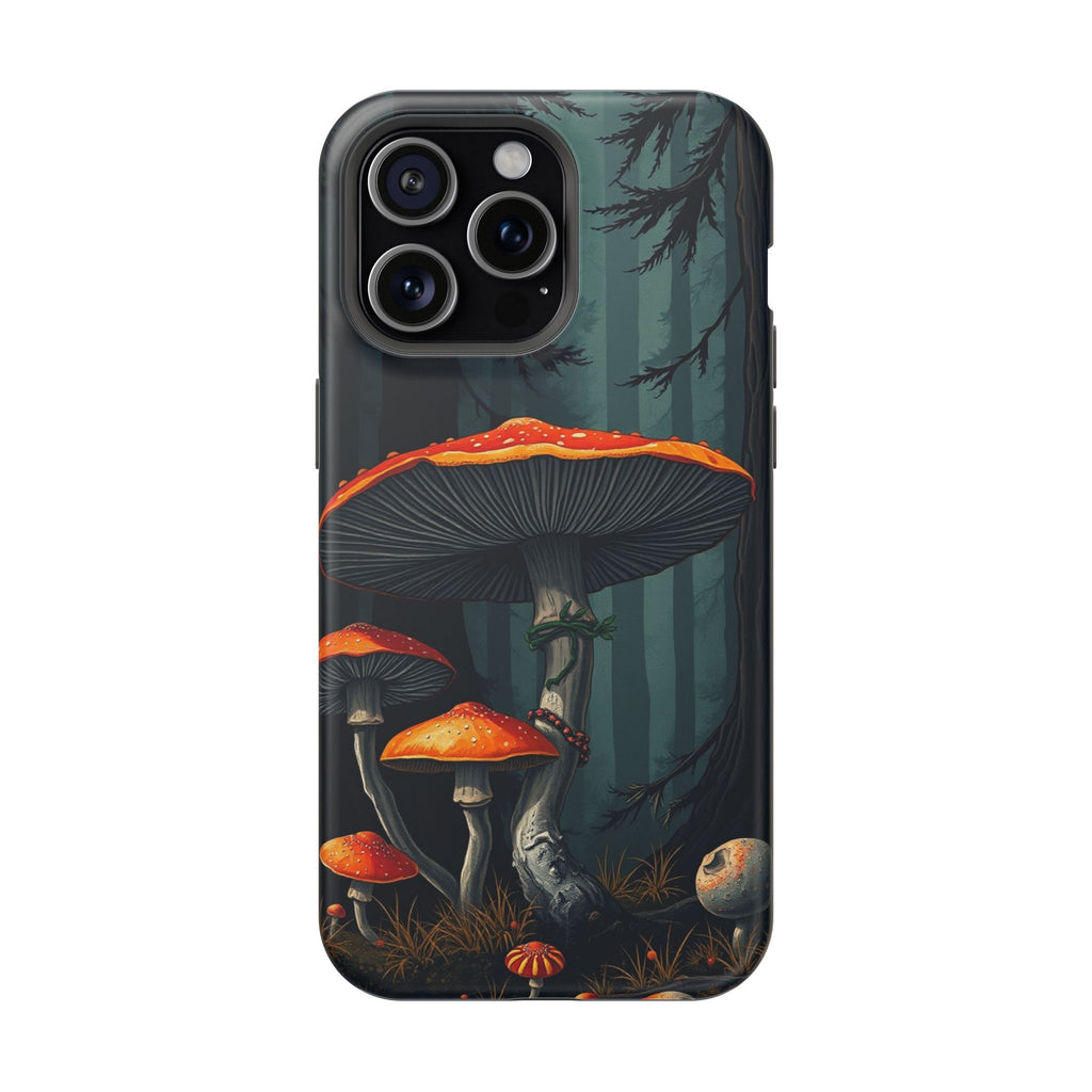 iPhone Mushroom Forest Dark Academia Slim Everyday Designer Case · iPhone Case