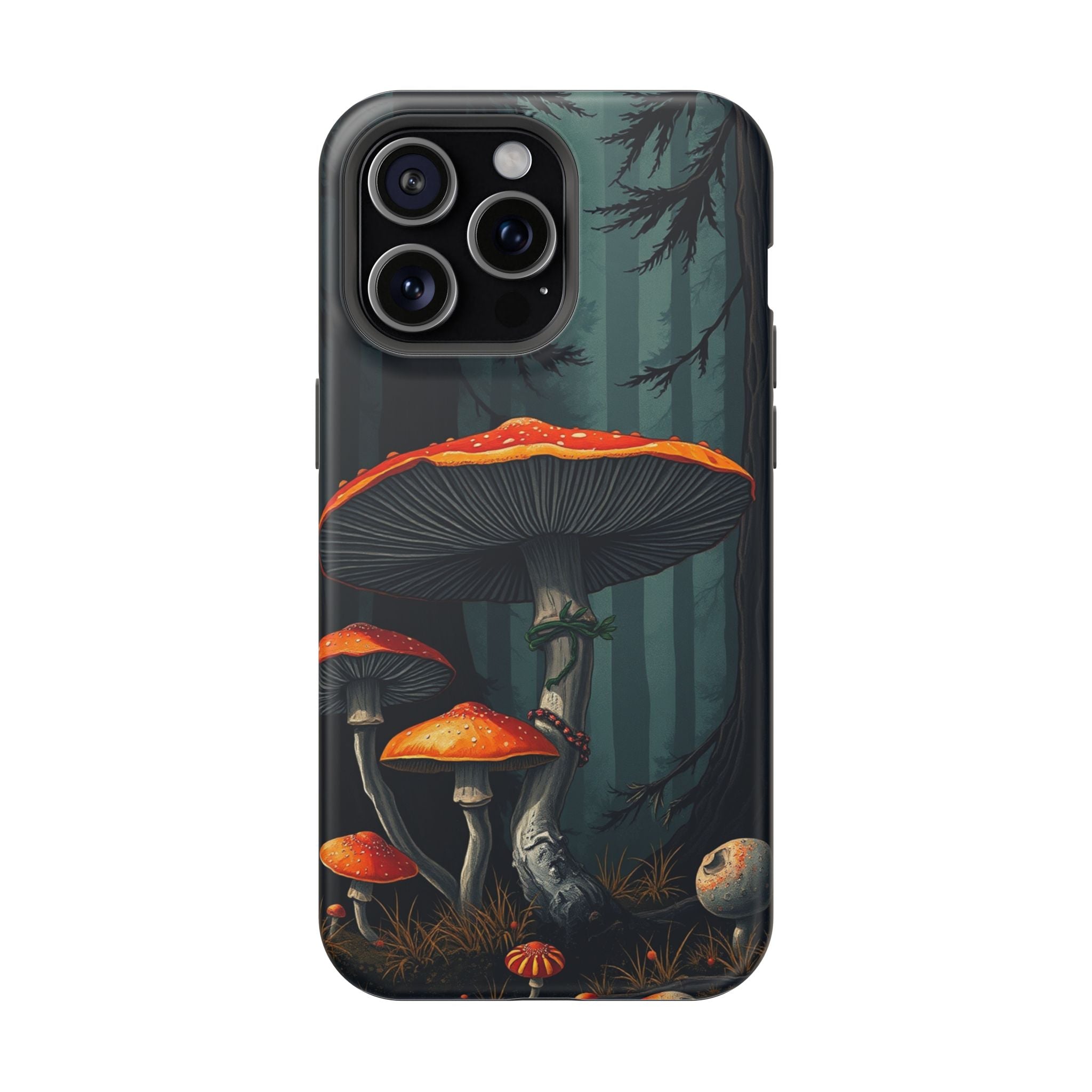 iPhone Mushroom Forest Dark Academia Slim Everyday Designer Case · iPhone Case