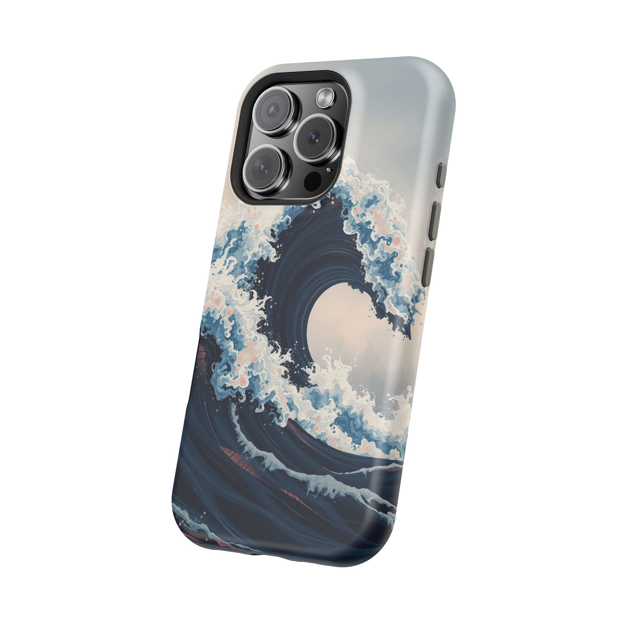 iPhone Ocean Wave Crash Grunge Distressed Slim iPhone Everyday Designer · iPhone