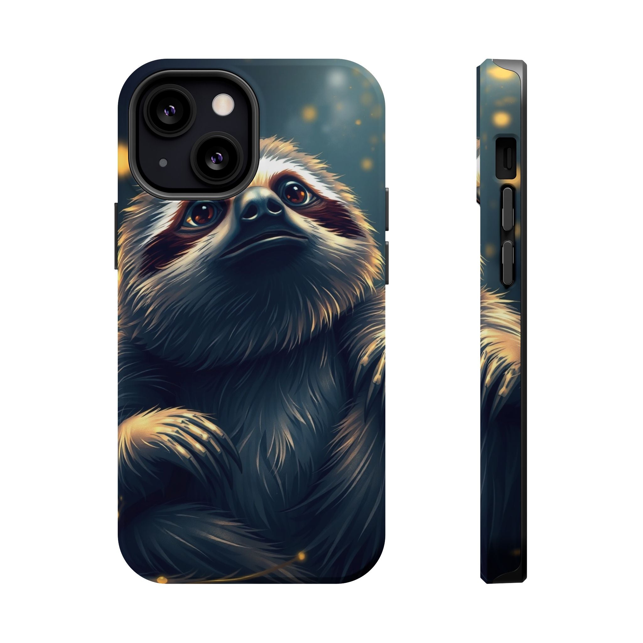 iPhone Vibrant Cozy Sloth Mode Design Slim Everyday Designer Case · iPhone Case