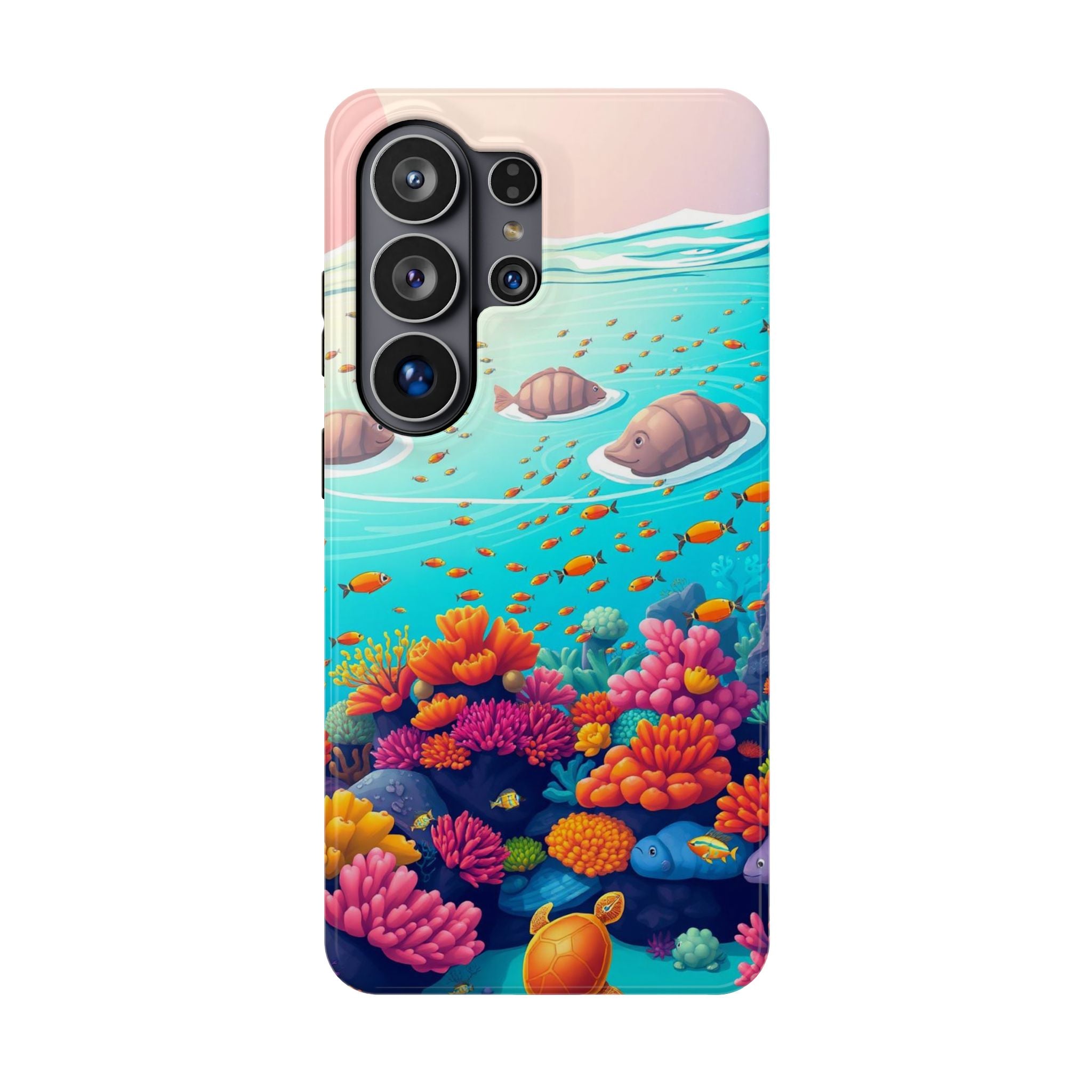 iPhone Coral Reef Panorama Kids Fun Phone Case Gift Slim Snap Case · iPhone Case