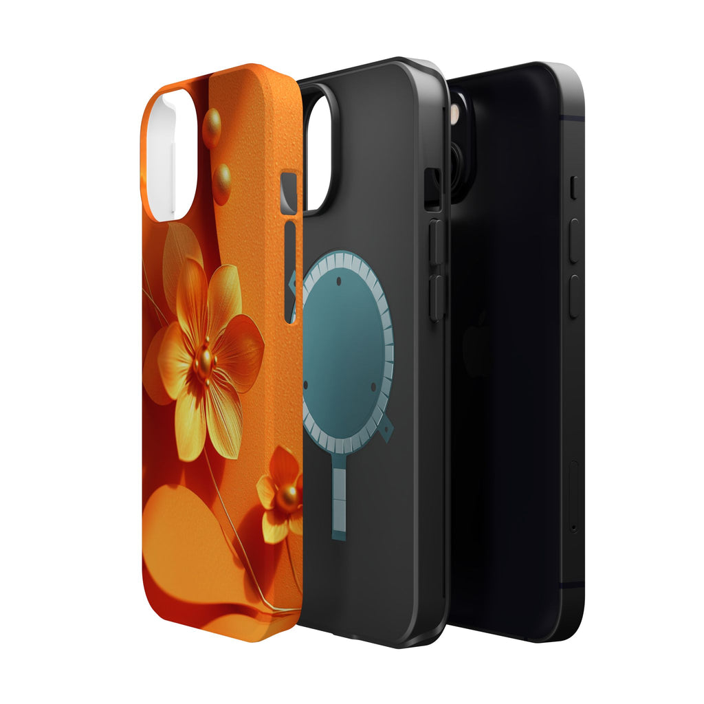 iPhone Floral Geometric Gold Foil Luxury Slim Everyday iPhone Designer · iPhone