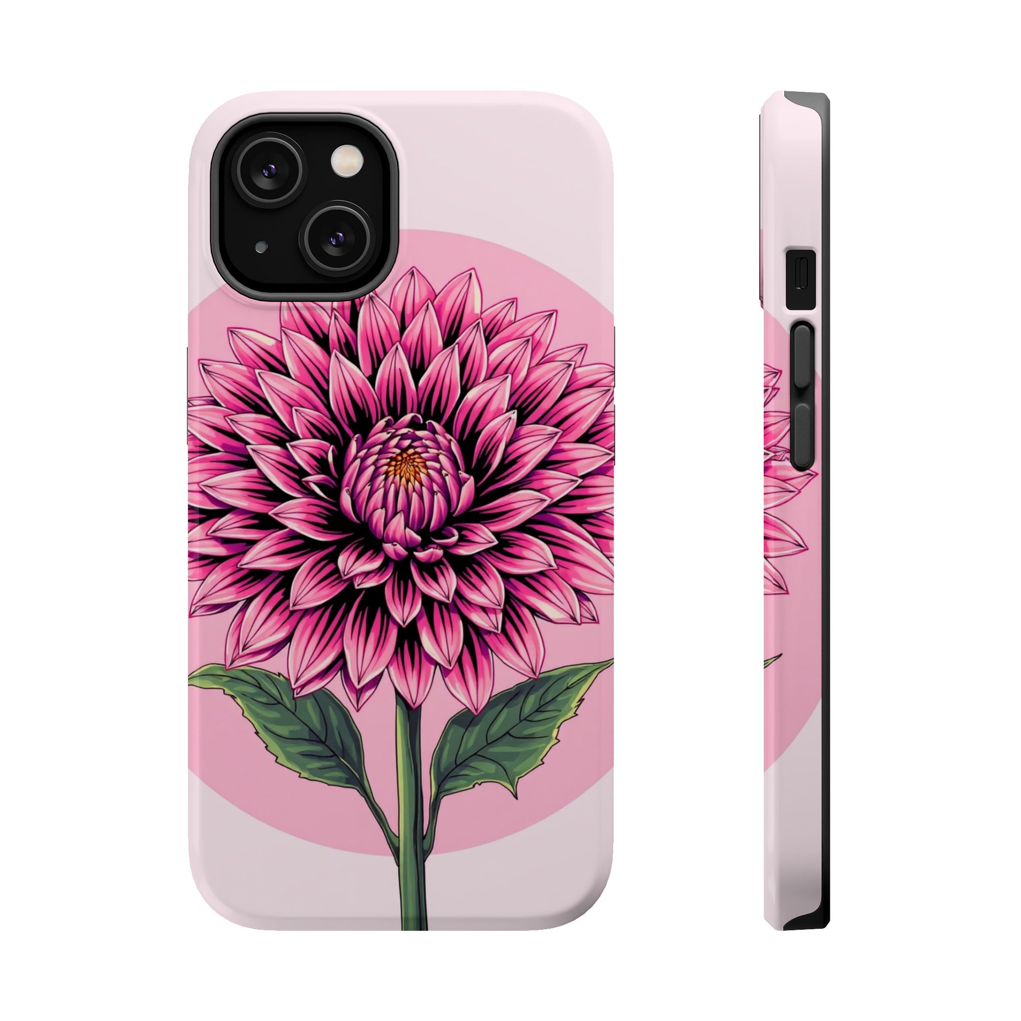 iPhone Rose Pink And Cream Chrysanthemum Classic Clean iPhone Minimal · iPhone C