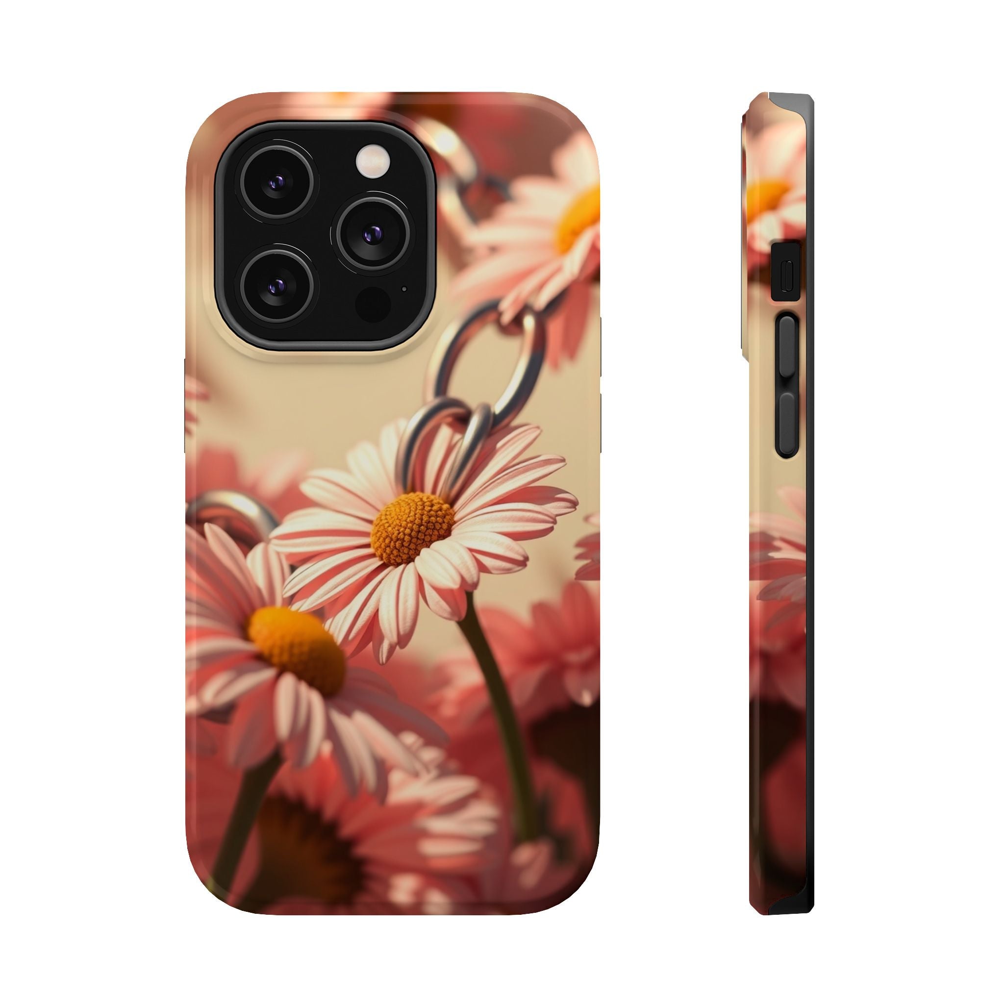 iPhone Vibrant Daisy Chain Design Bold Modern Everyday Snap Case · iPhone Case